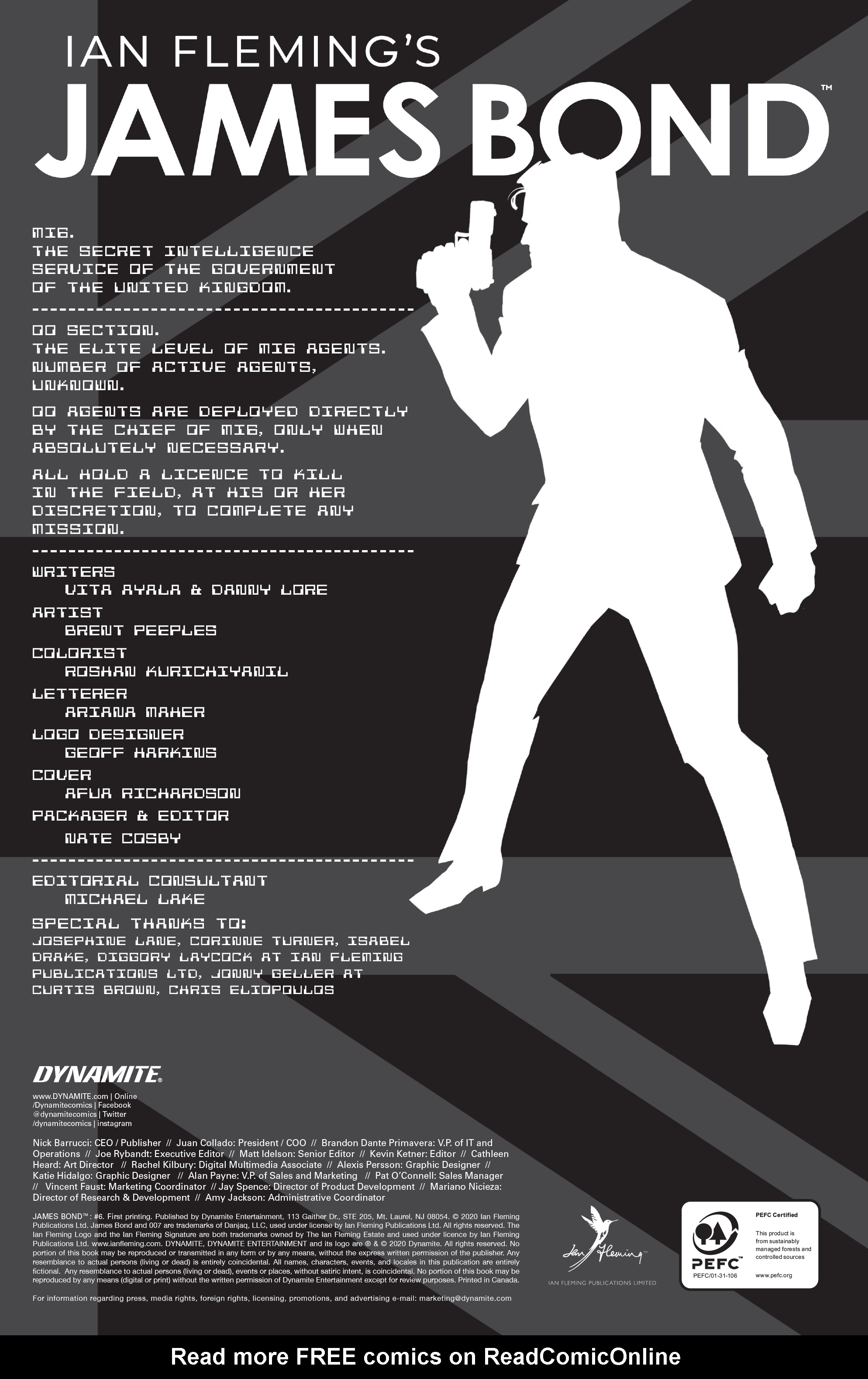 Read online James Bond (2019) comic -  Issue #6 - 2