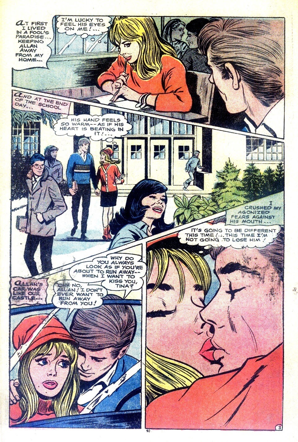 Read online Young Love (1963) comic -  Issue #107 - 90
