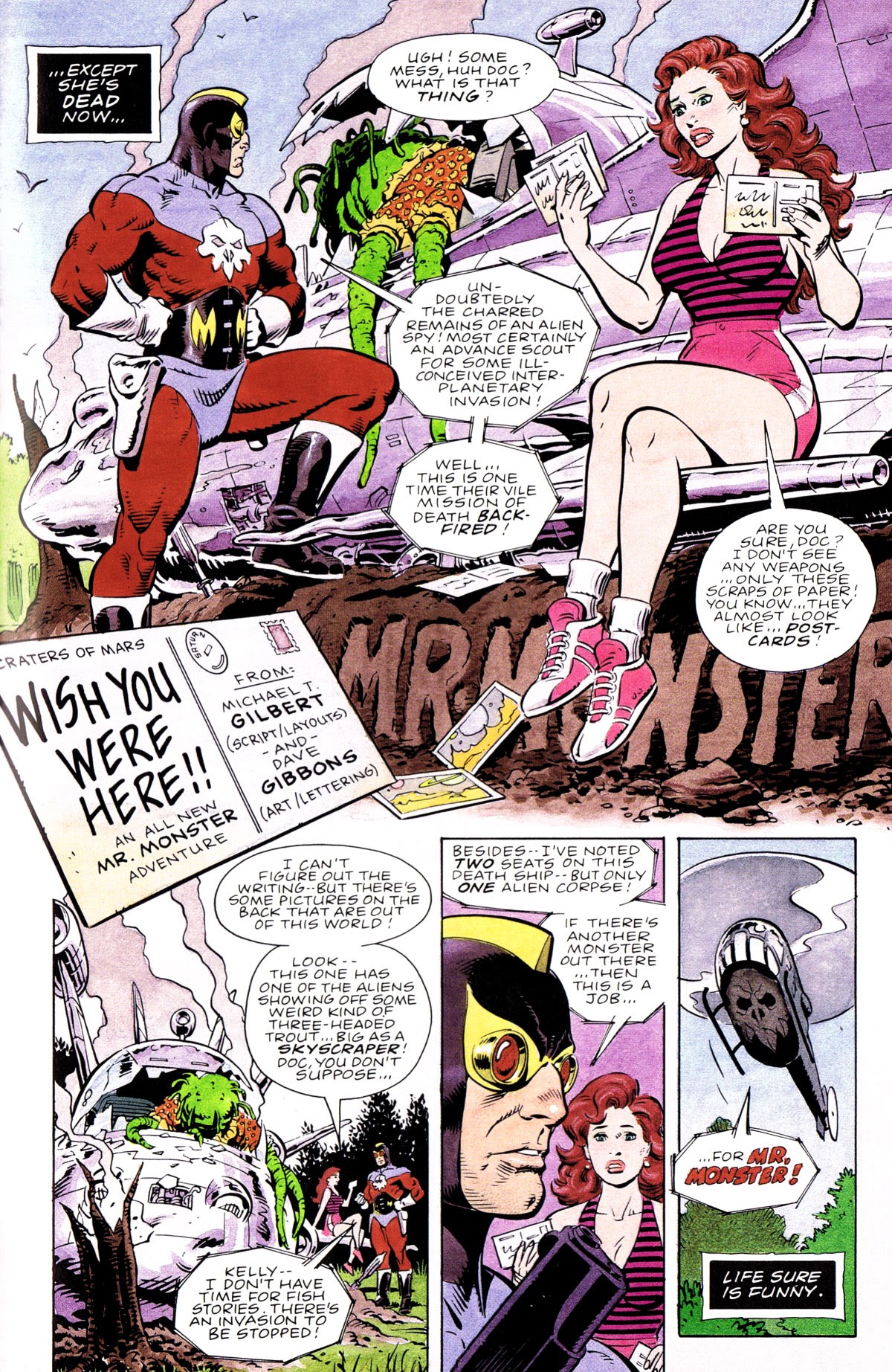 Read online Mr. Monster: Who Watches the Garbagemen? comic -  Issue # Full - 43