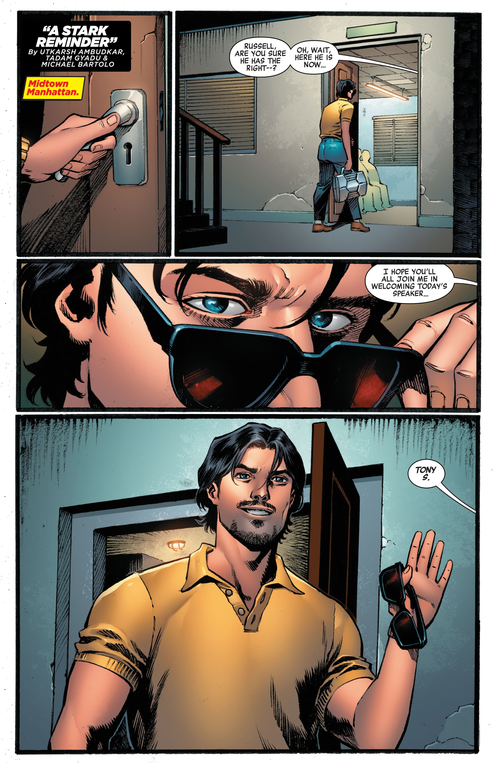 Read online Marvel's Voices: The Avengers comic -  Issue # Full - 4