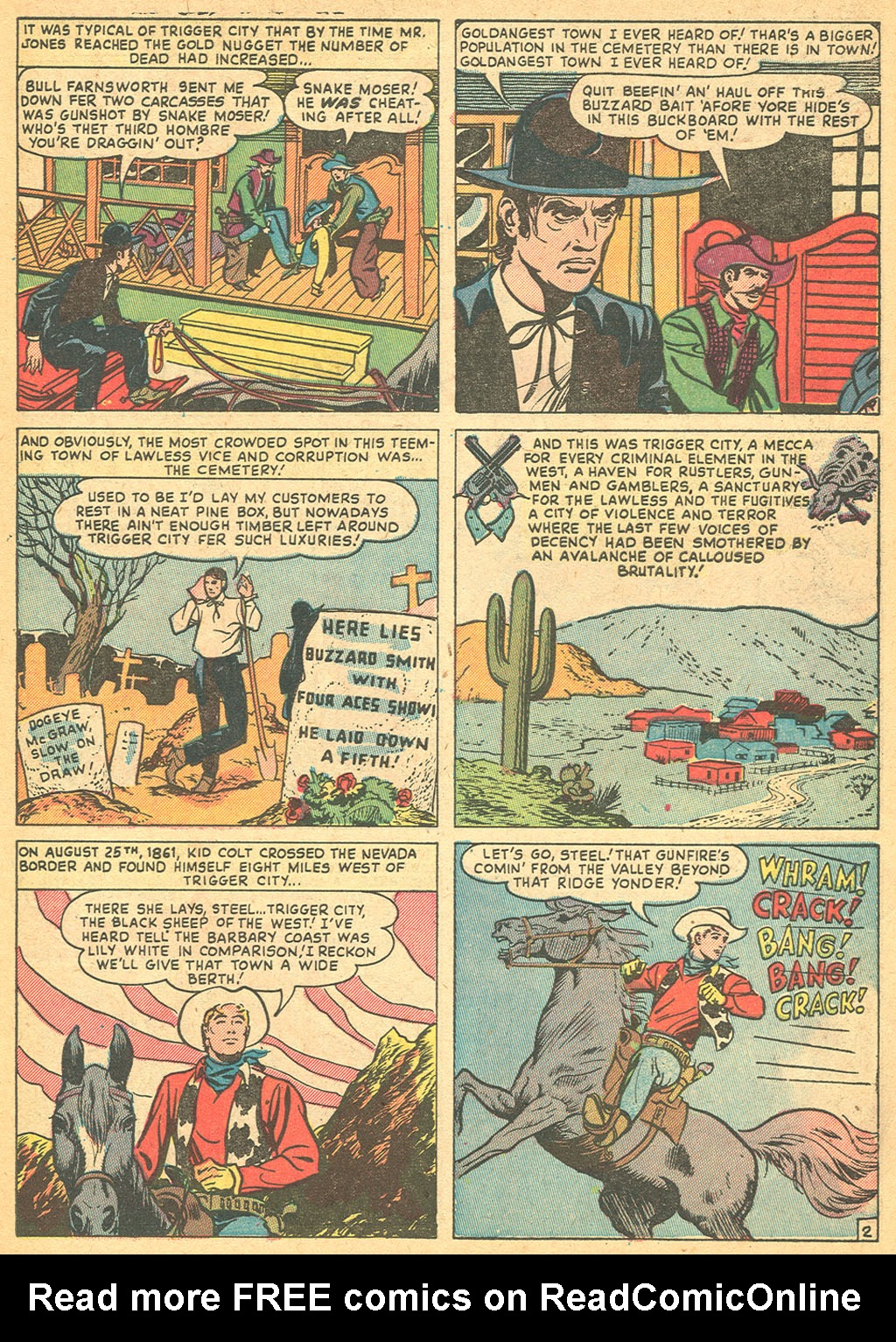 Read online Kid Colt Outlaw comic -  Issue #15 - 27