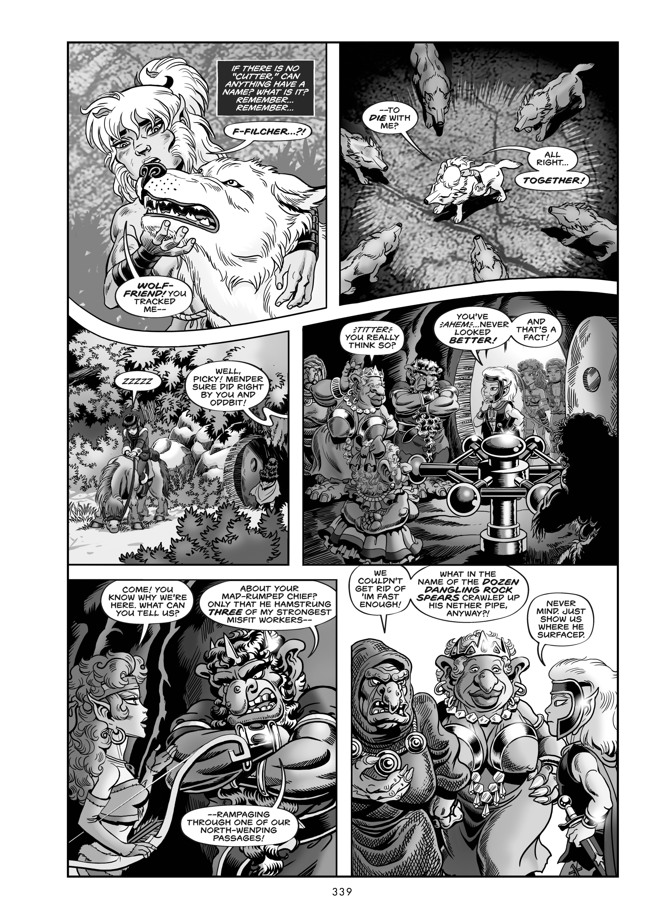 Read online The Complete ElfQuest comic -  Issue # TPB 7 (Part 4) - 38