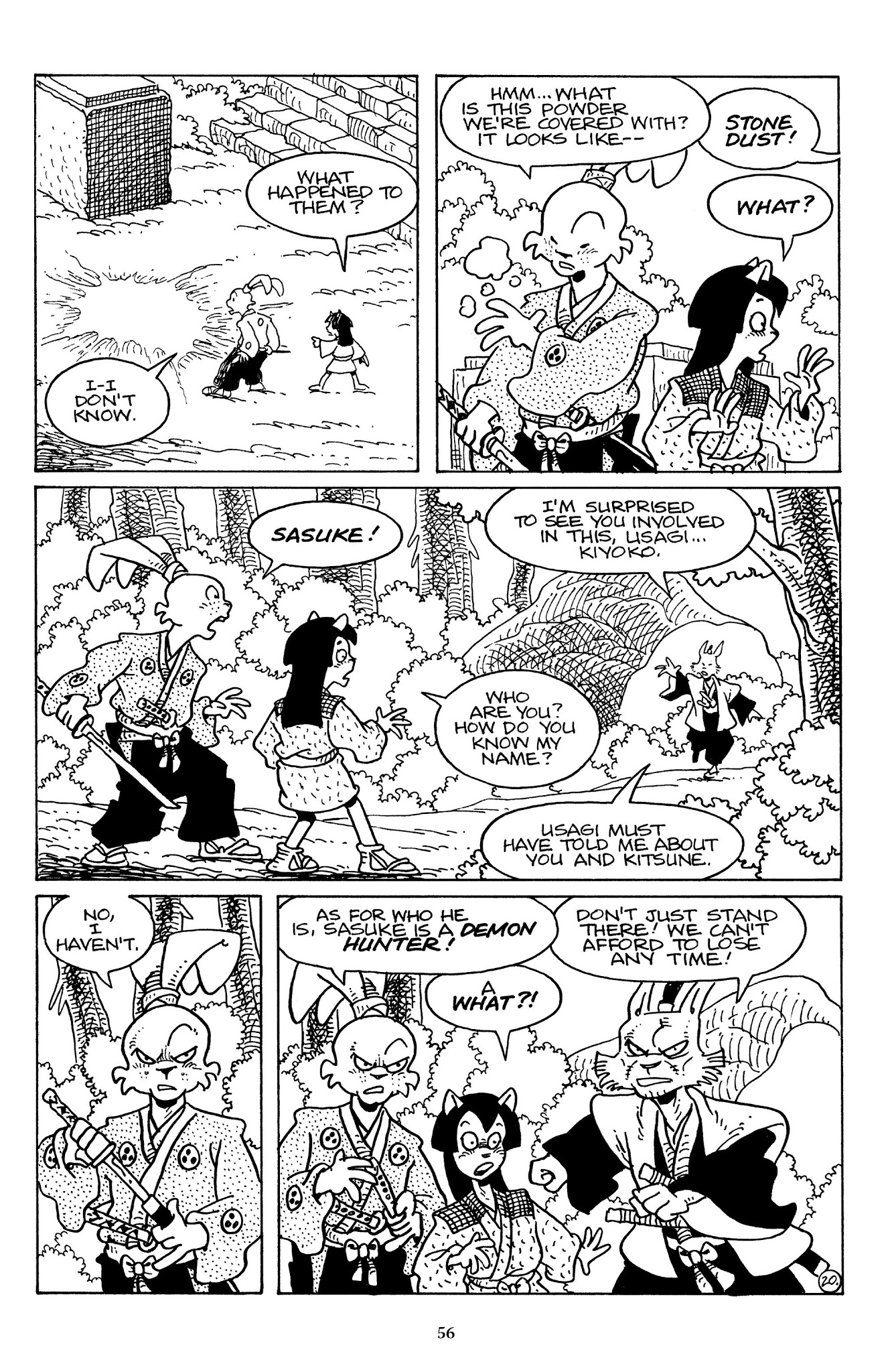 Read online The Usagi Yojimbo Saga comic -  Issue # TPB 7 - 55