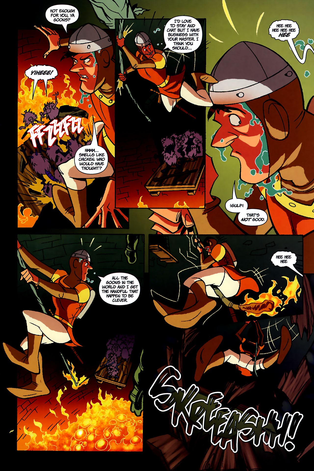 Read online Dragon's Lair (2006) comic -  Issue #3 - 5