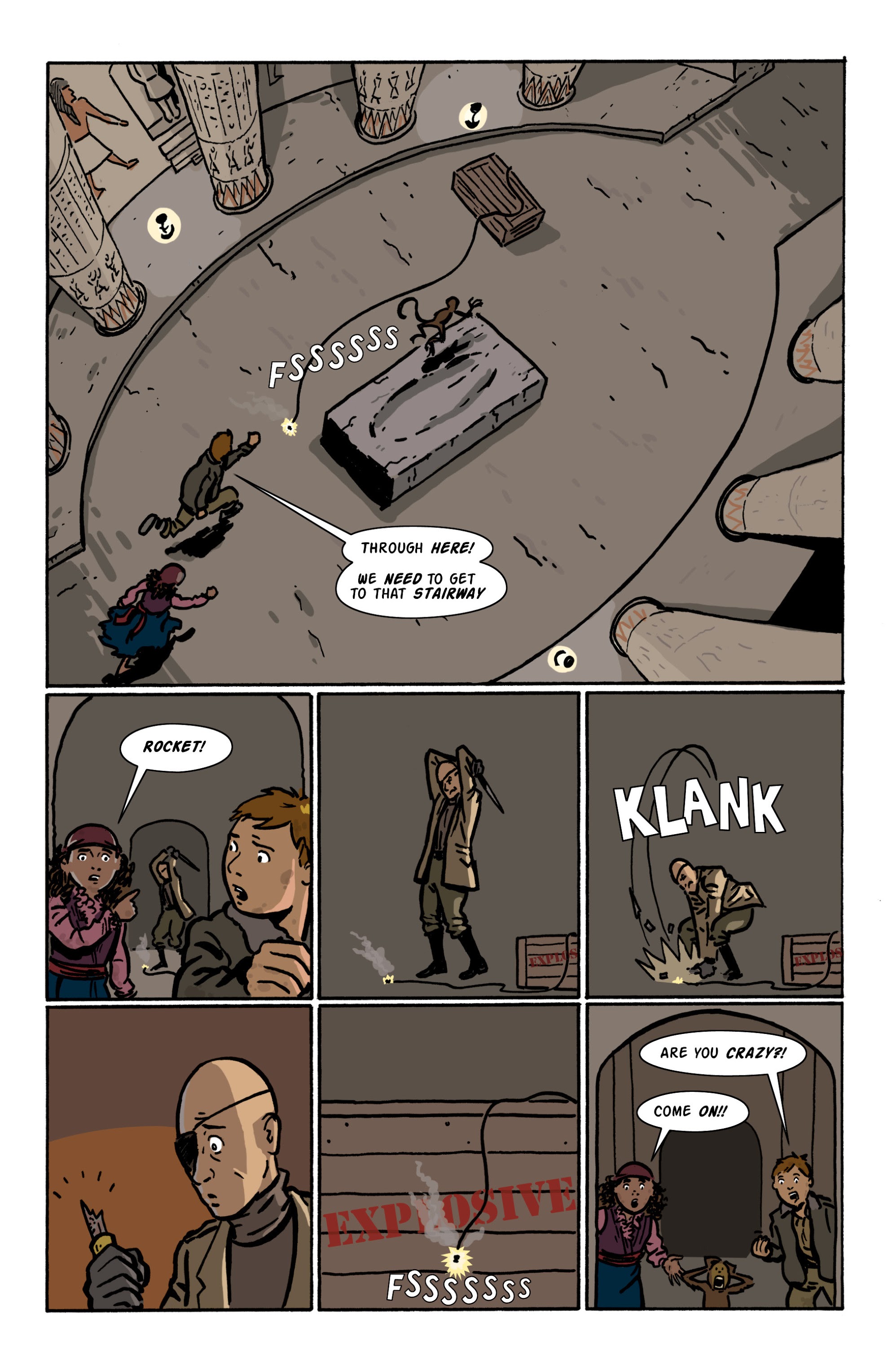 Read online Rocket Robinson and the Pharaoh's Fortune comic -  Issue # TPB (Part 3) - 26