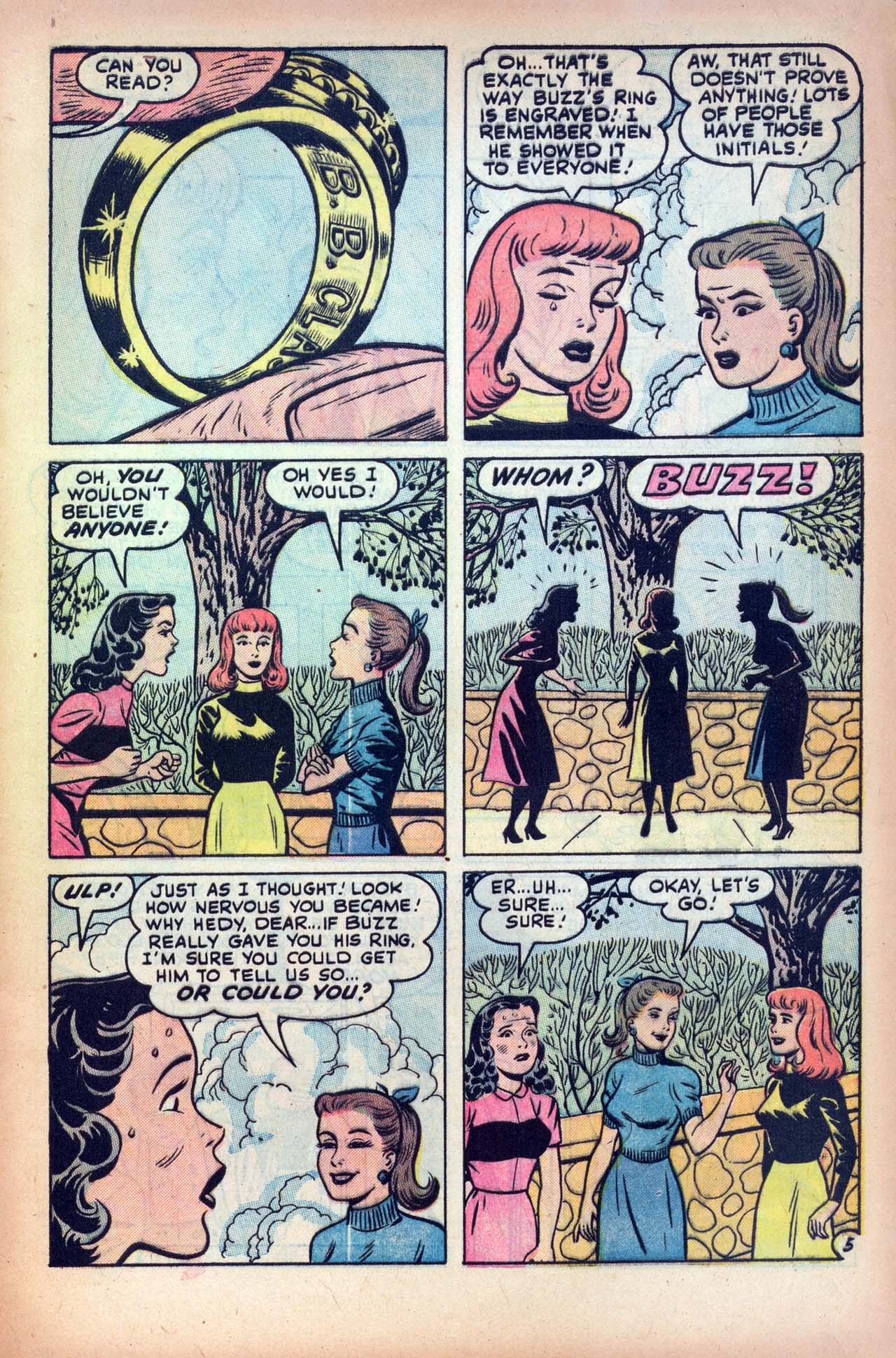 Read online Patsy and Hedy comic -  Issue #24 - 7