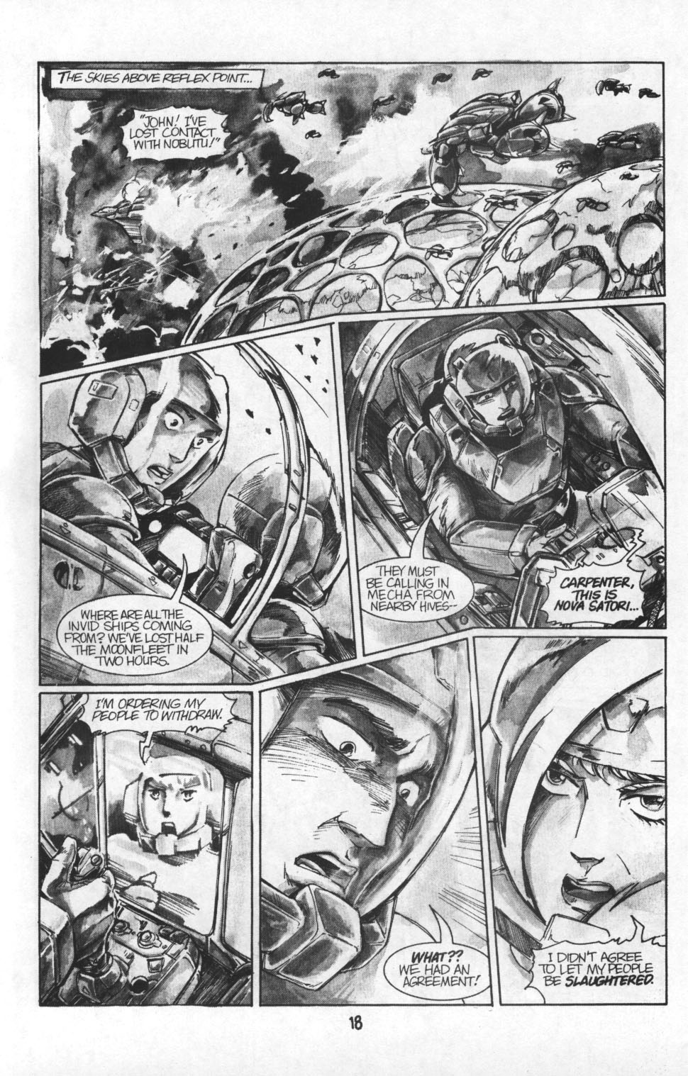 Read online Robotech: Invid War comic -  Issue #4 - 20