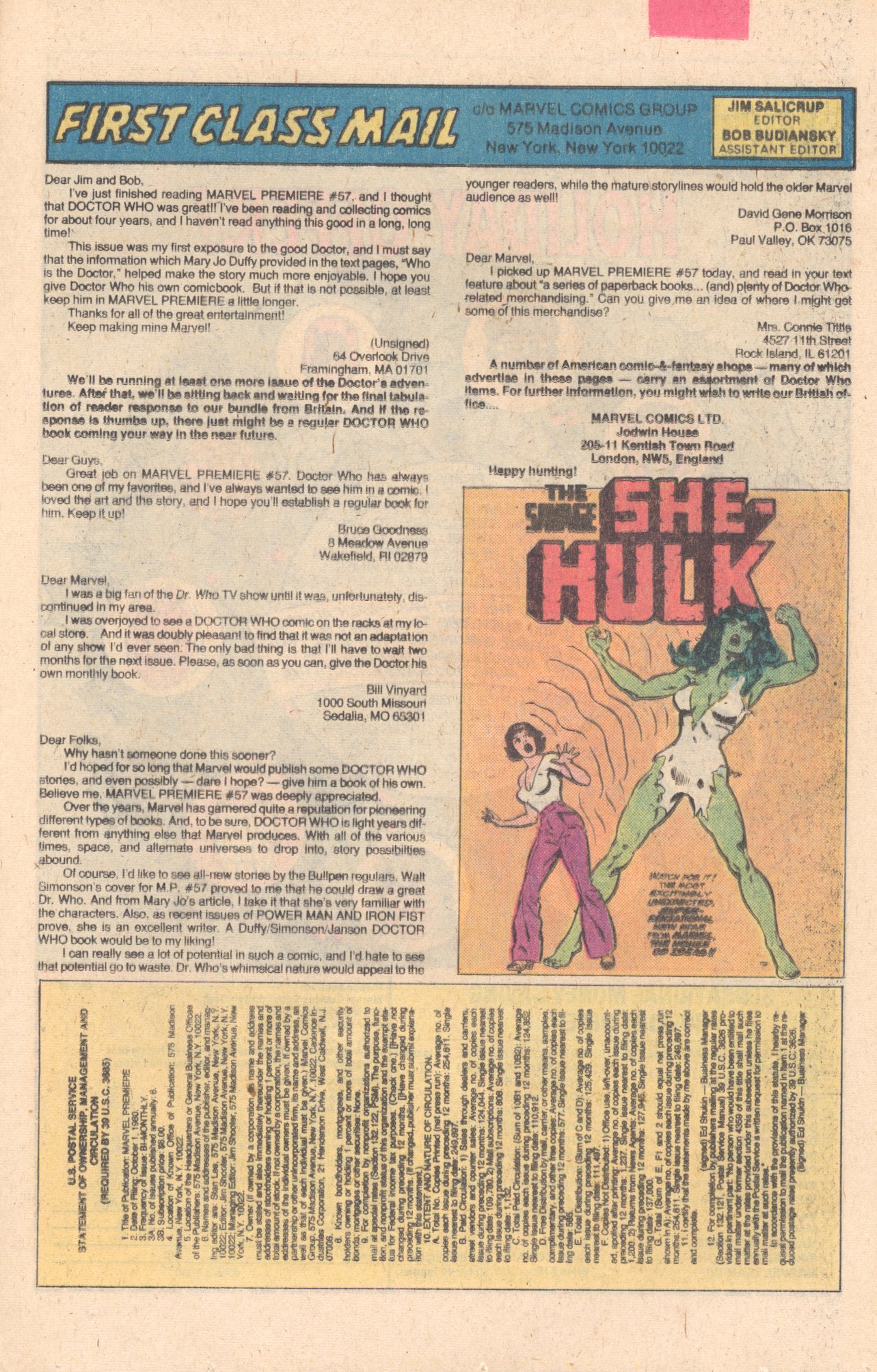Read online Marvel Premiere comic -  Issue #59 - 19