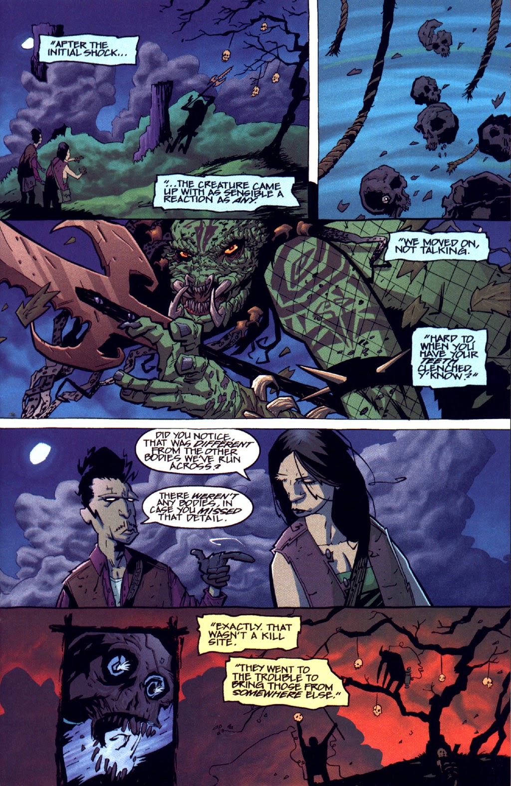Read online Predator: Homeworld comic -  Issue #4 - 5