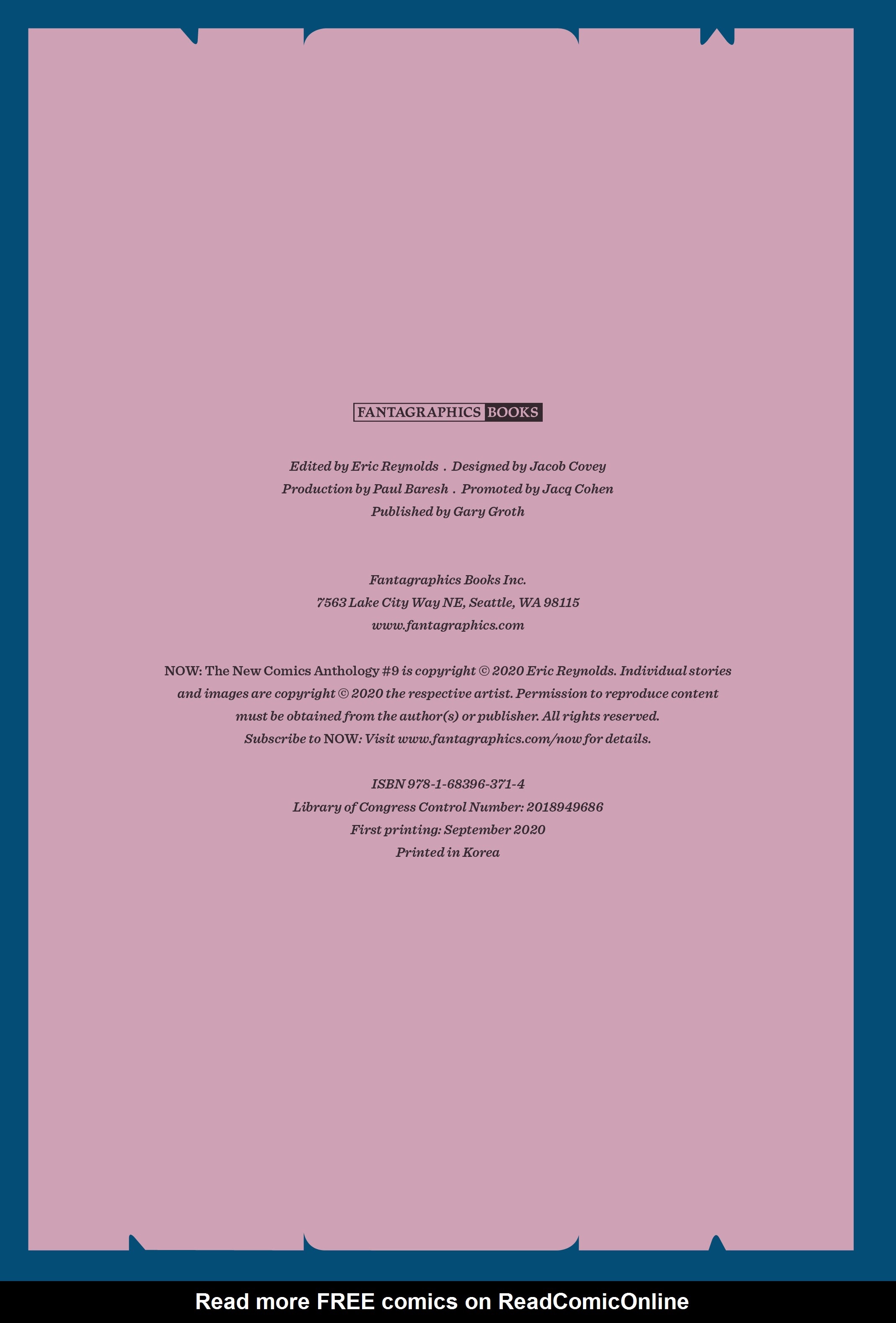 Read online Now: The New Comics Anthology comic -  Issue #9 - 3