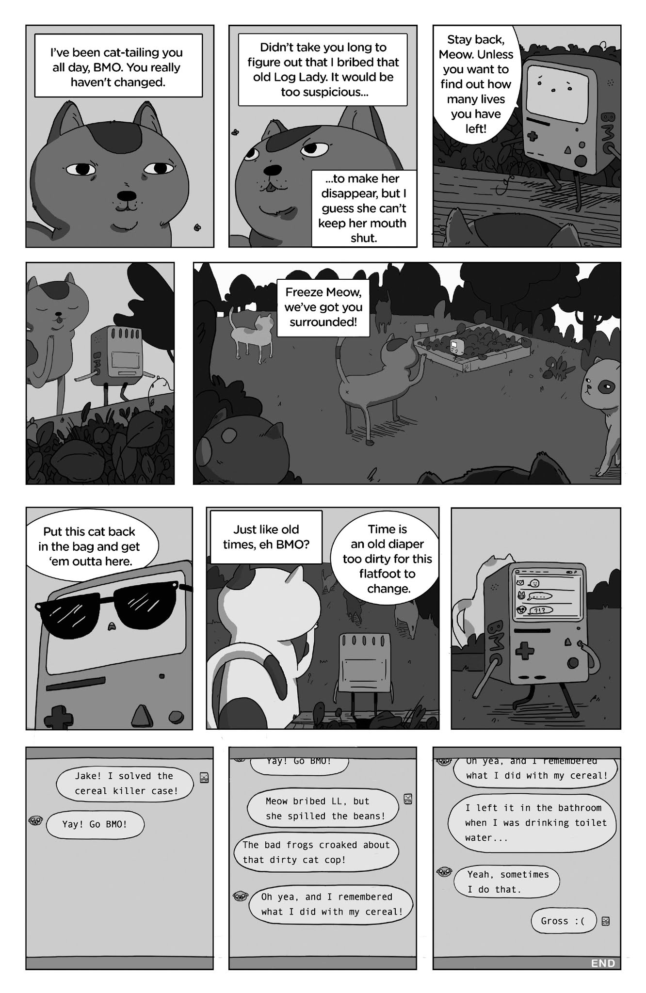 Read online Adventure Time: BMO Bonanza comic -  Issue # Full - 35