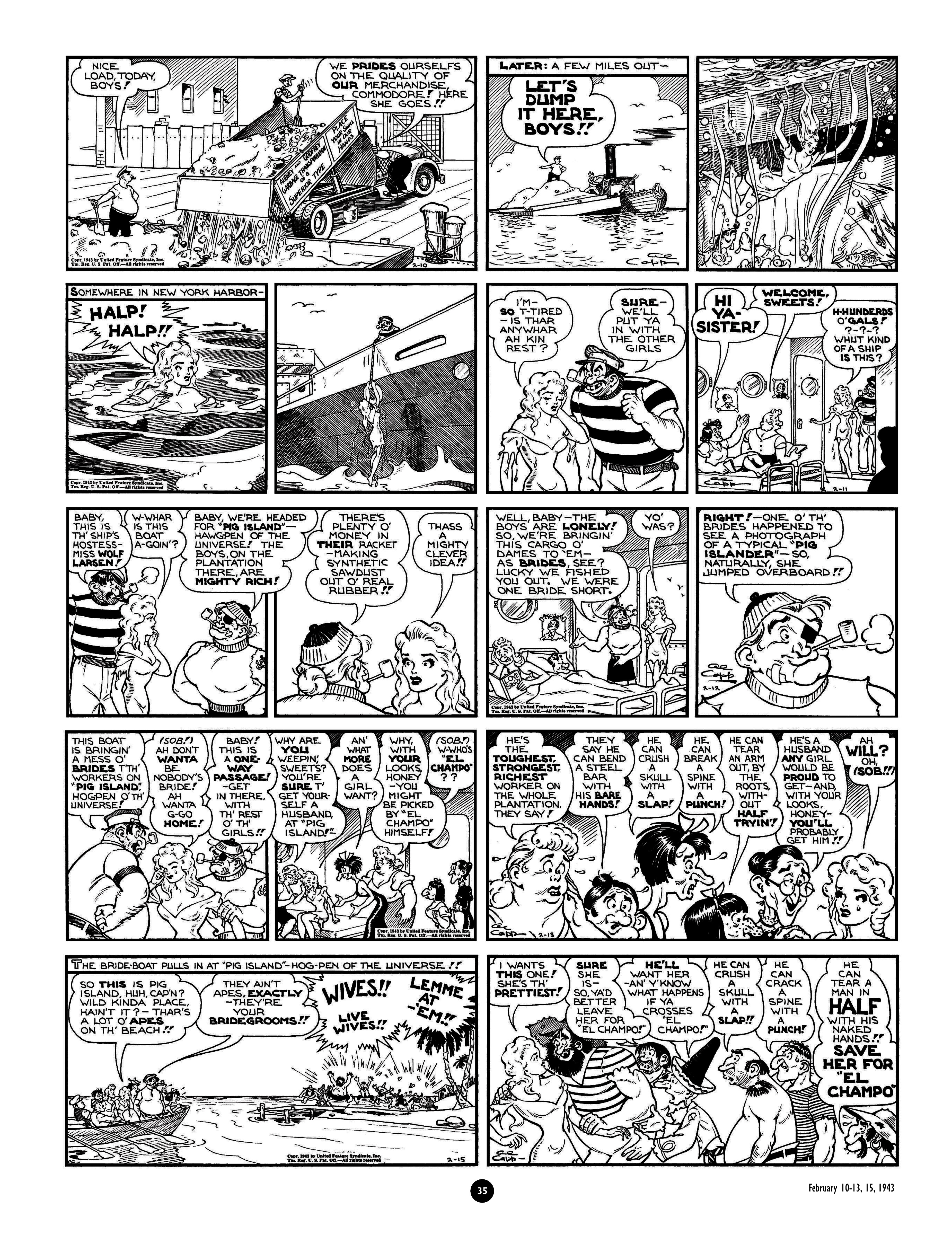 Read online Al Capp's Li'l Abner Complete Daily & Color Sunday Comics comic -  Issue # TPB 5 (Part 1) - 36