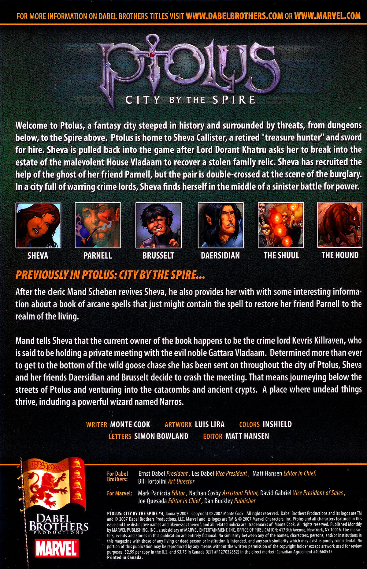 Read online Ptolus: City by the Spire comic -  Issue #4 - 2