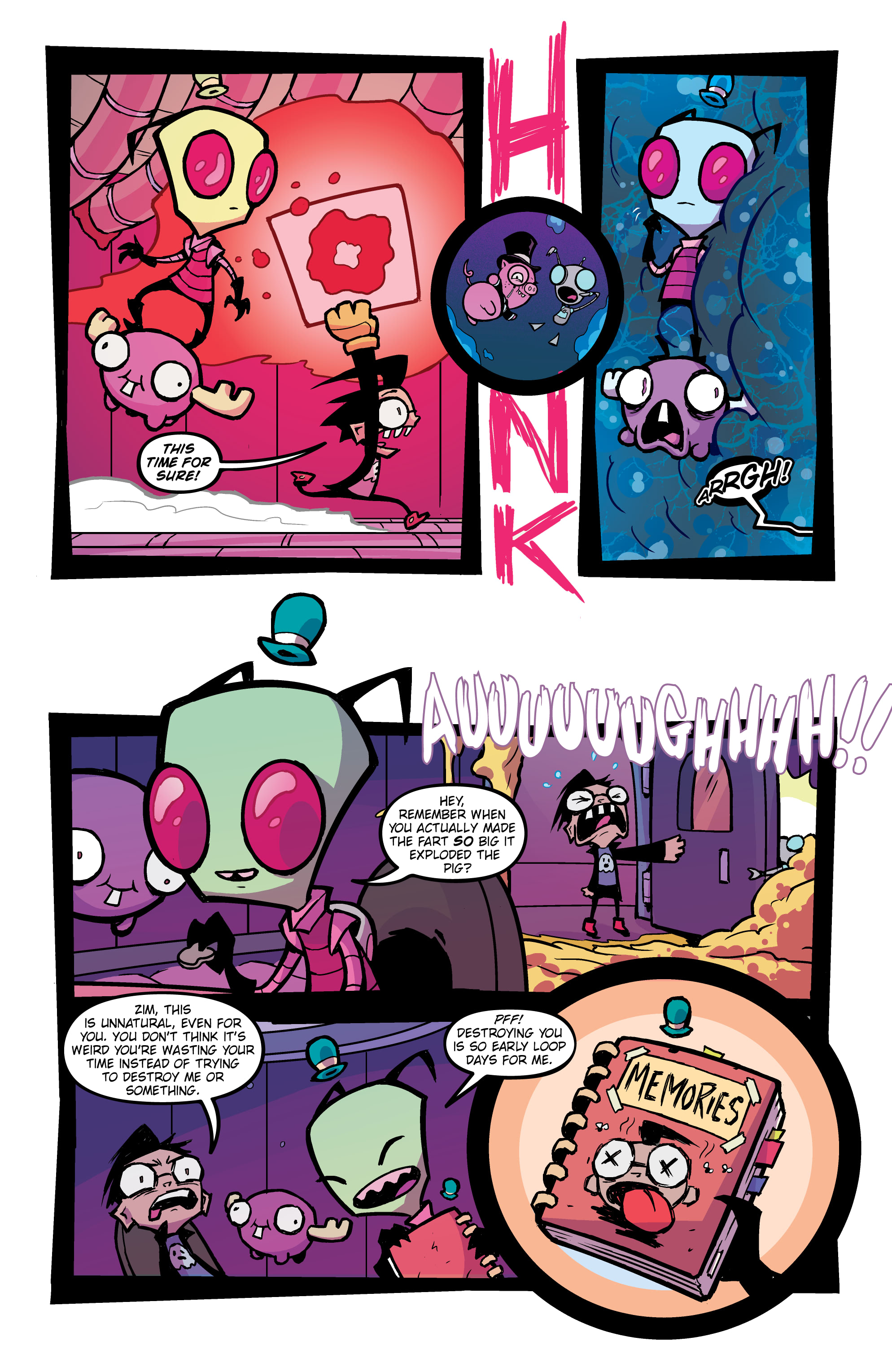 Read online Invader Zim: The Dookie Loop Horror comic -  Issue # Full - 28