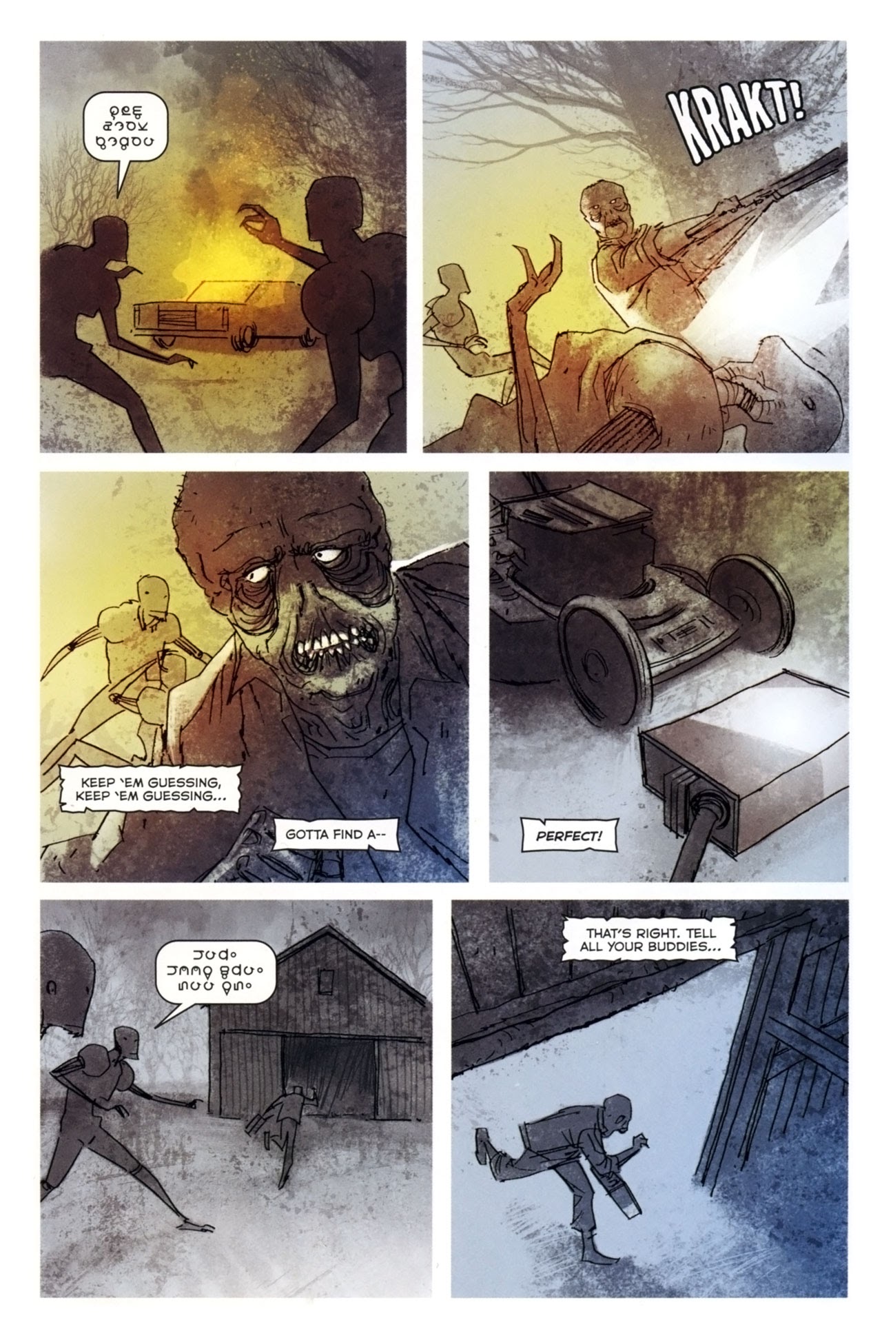 Read online Resurrection (2009) comic -  Issue #7 - 20