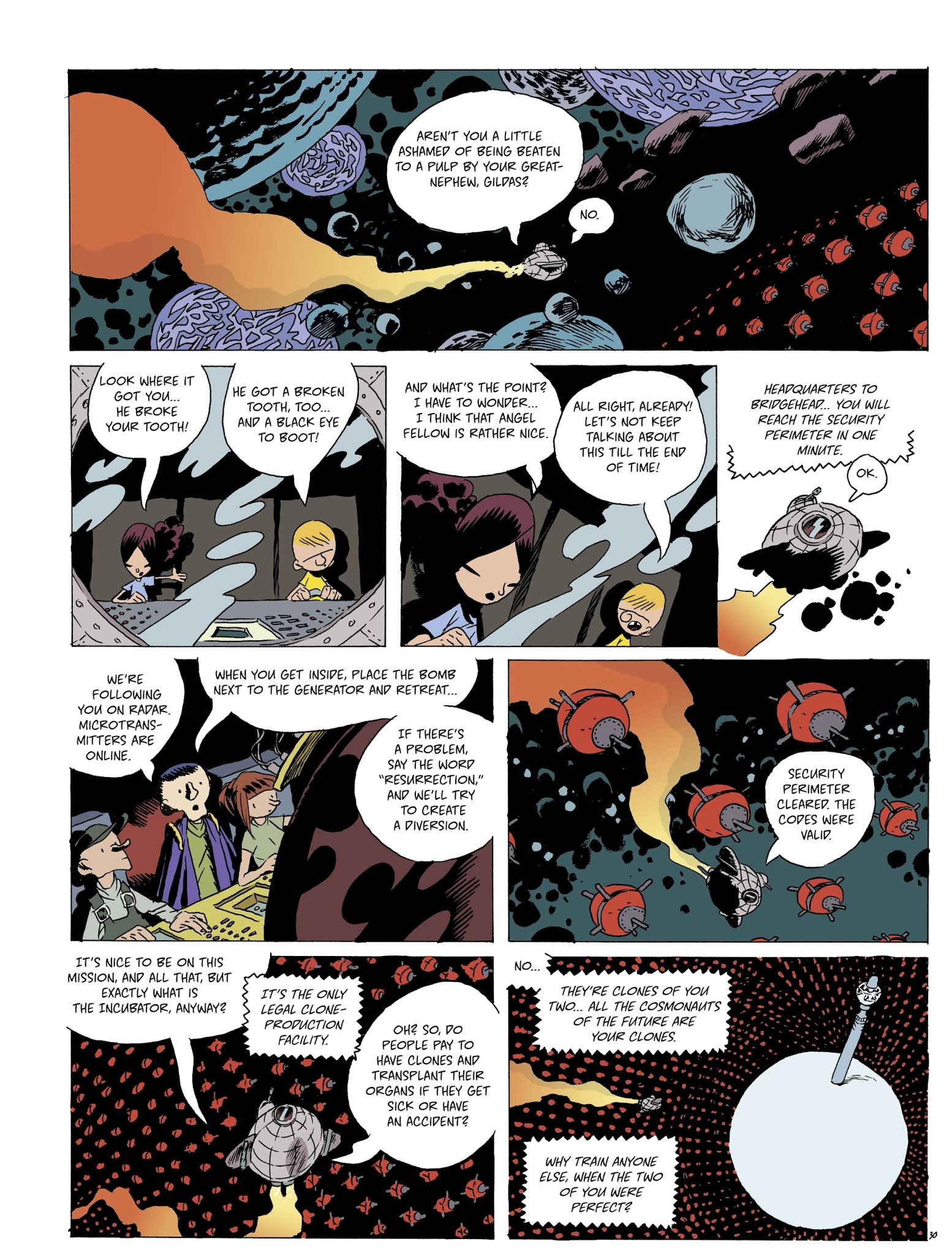 Read online Cosmonauts of the Future comic -  Issue #3 - 32