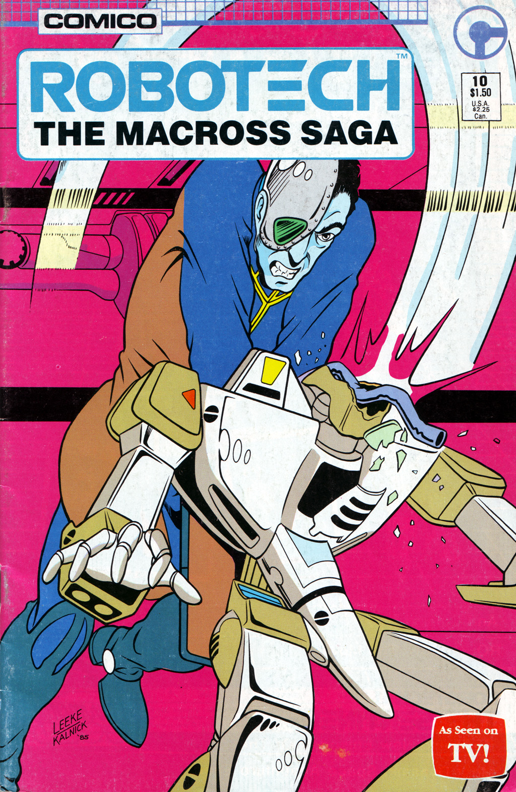 Read online Robotech The Macross Saga comic -  Issue #10 - 1