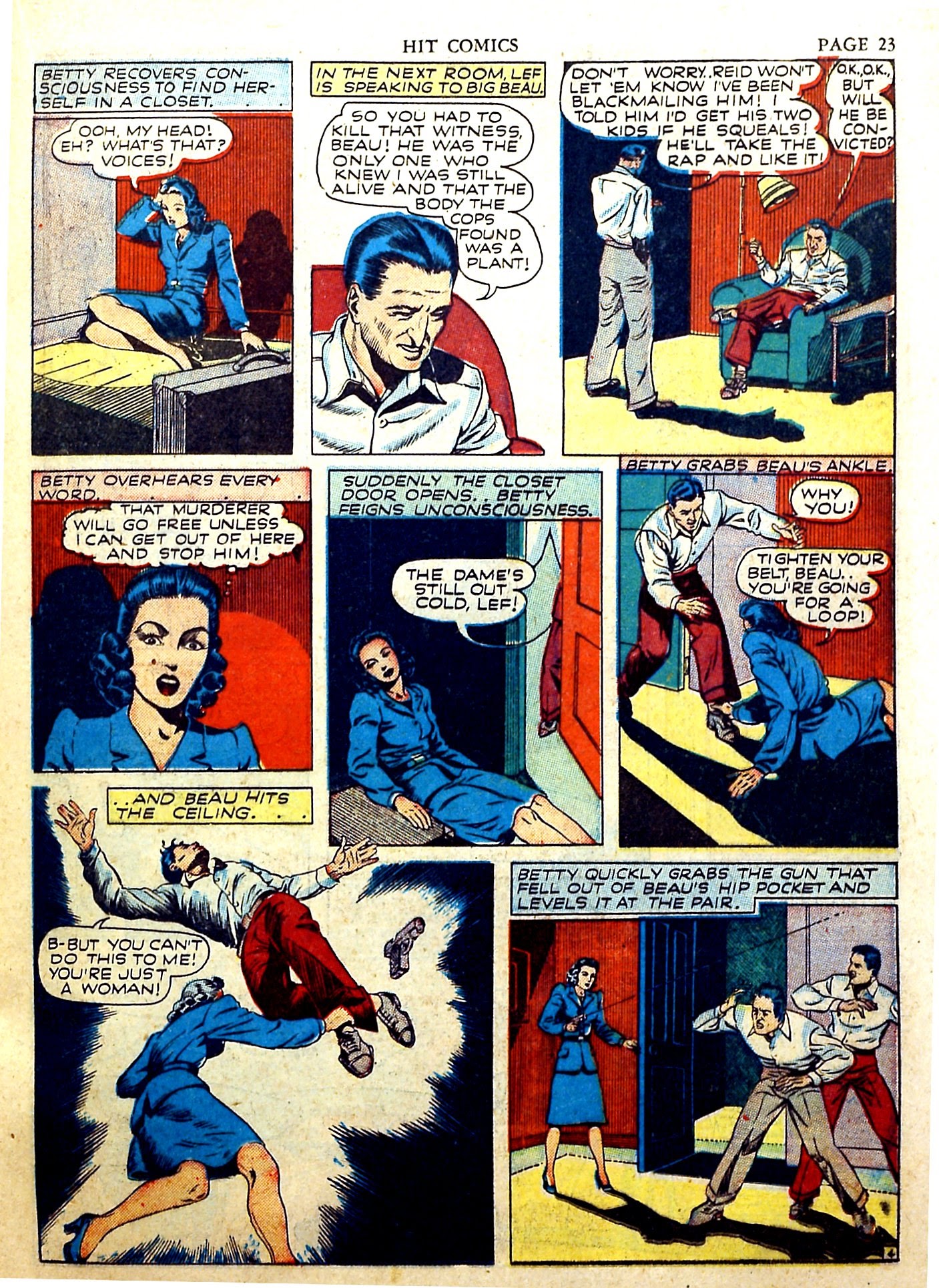 Read online Hit Comics comic -  Issue #18 - 24