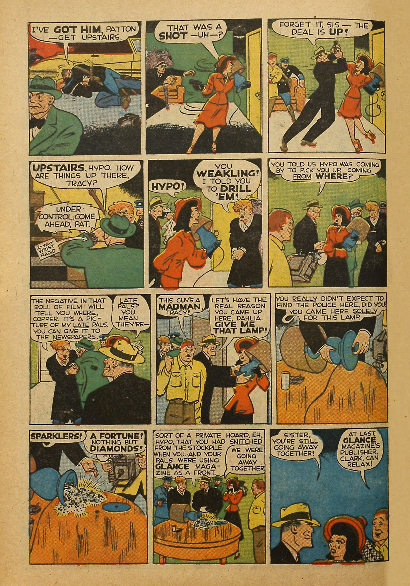 Read online Dick Tracy comic -  Issue #145 - 78