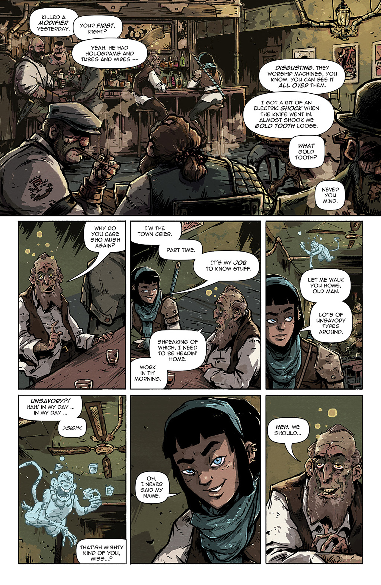 Read online Amala's Blade comic -  Issue #1 - 4