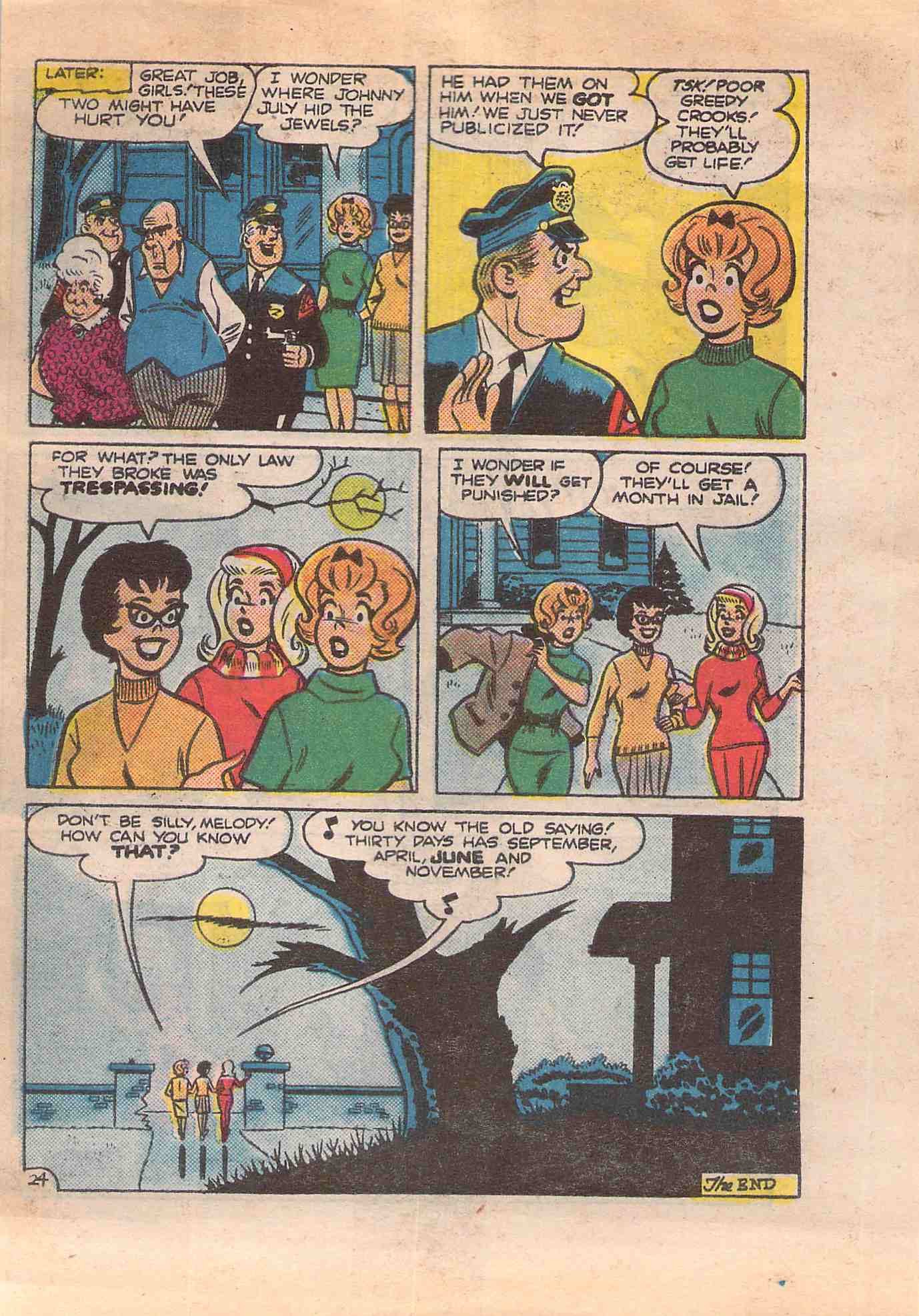 Read online Archie's Double Digest Magazine comic -  Issue #32 - 141