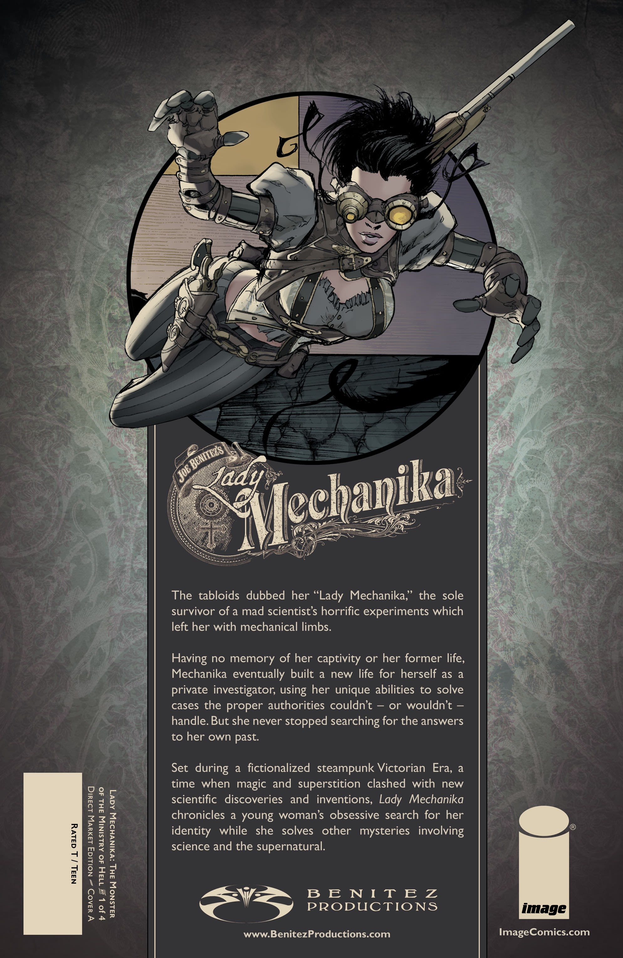 Read online Lady Mechanika: The Monster of The Ministry of Hell comic -  Issue #1 - 31