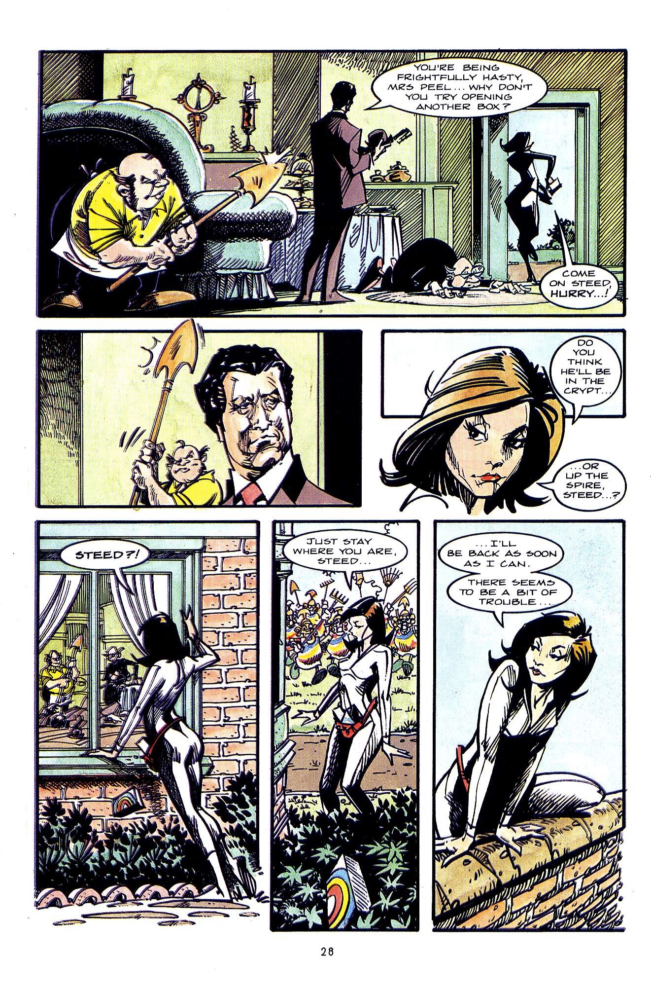 Read online Steed and Mrs. Peel (2012) comic -  Issue #3 - 33