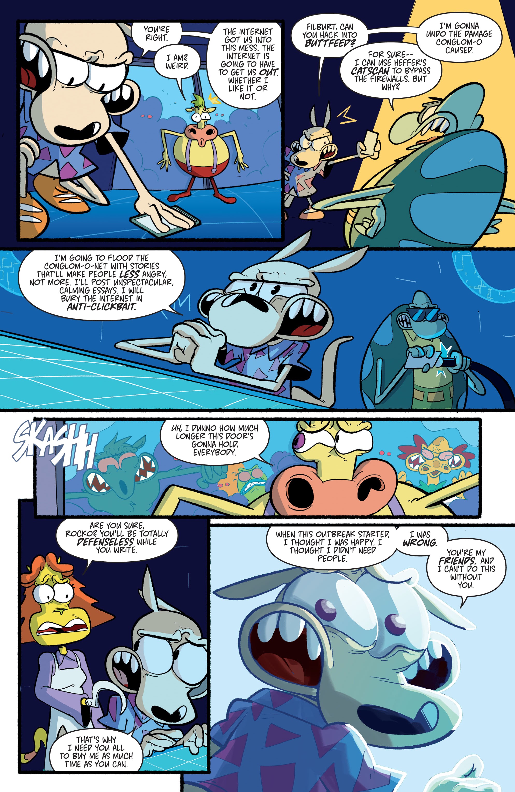 Read online Rocko's Modern Afterlife comic -  Issue # _TPB - 87