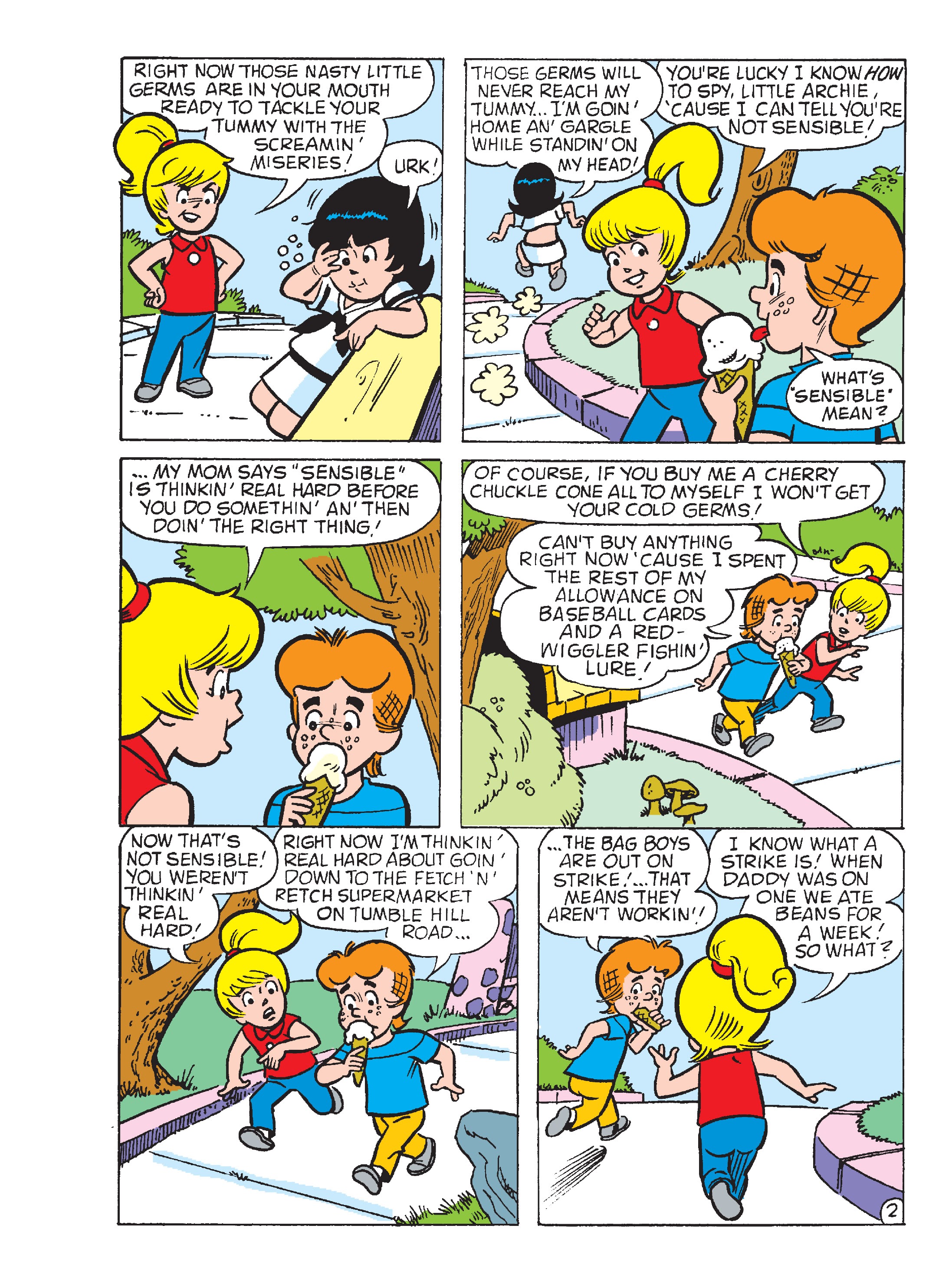 Read online Archie's Double Digest Magazine comic -  Issue #291 - 157