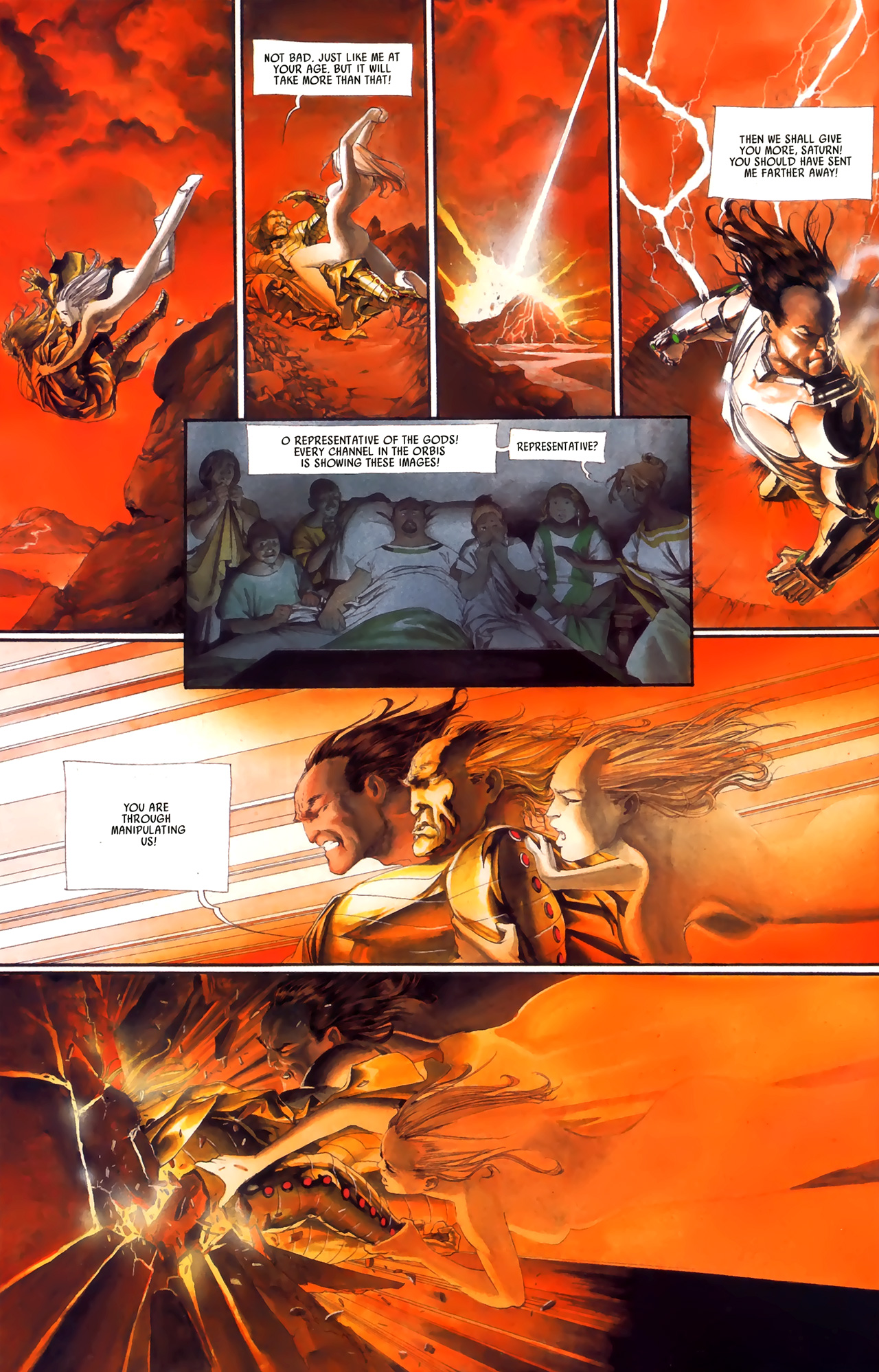 Read online Scourge Of The Gods: The Fall comic -  Issue #3 - 12