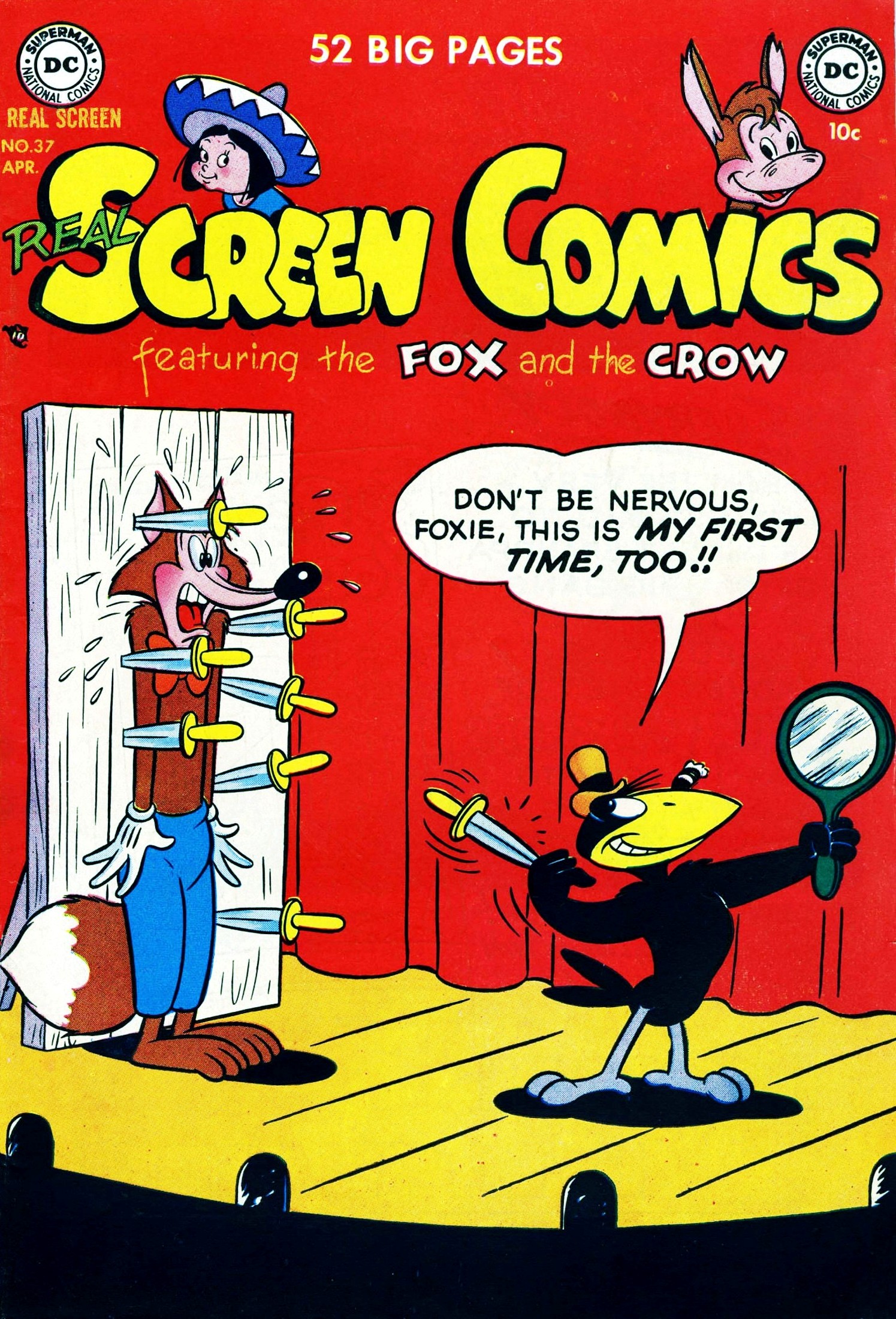 Read online Real Screen Comics comic -  Issue #37 - 1