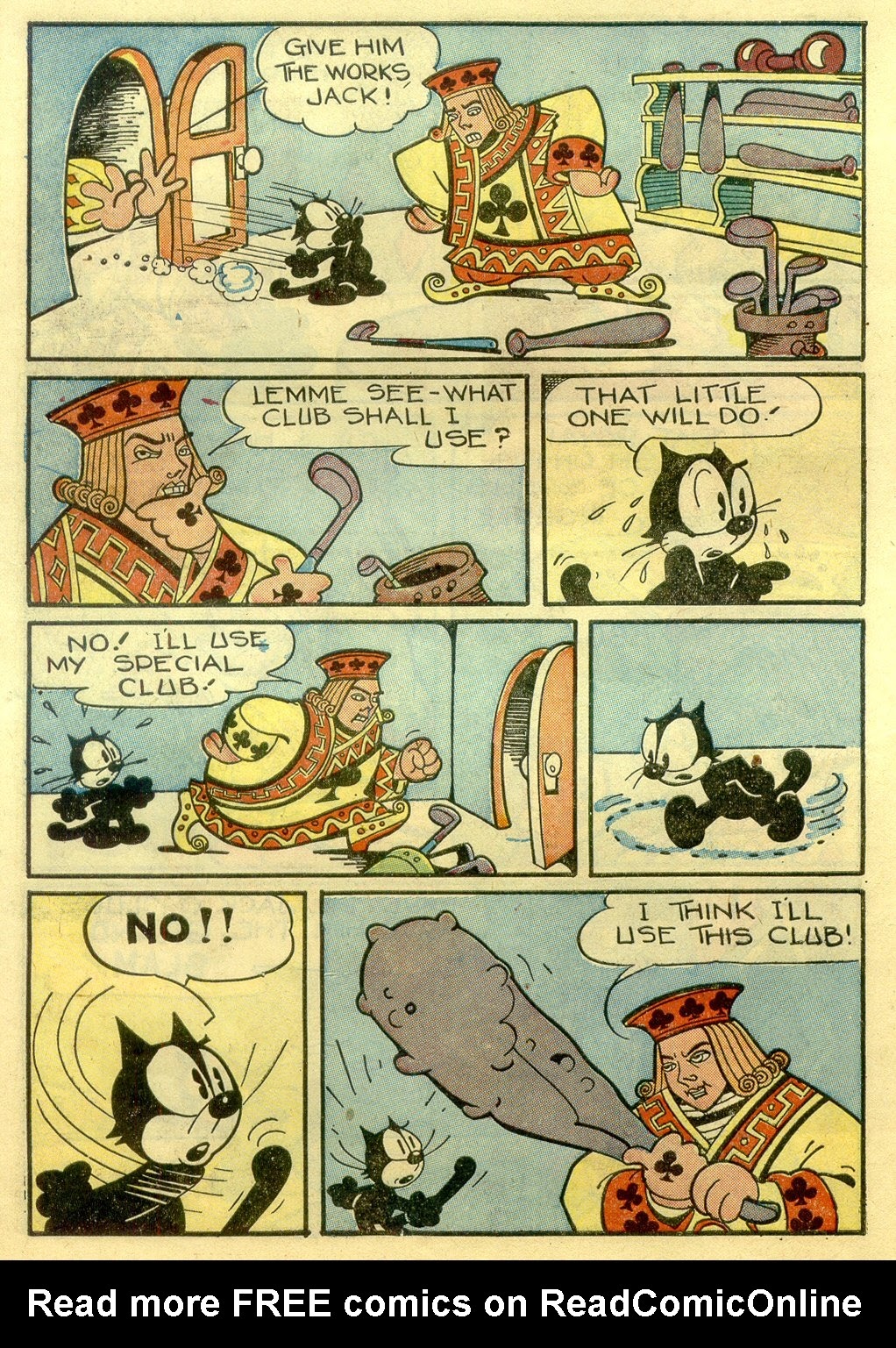 Read online Felix the Cat (1948) comic -  Issue #1 - 14