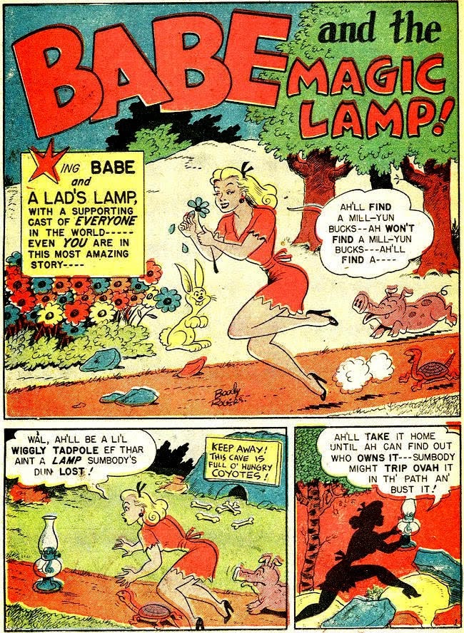 Read online Babe (1948) comic -  Issue #10 - 27