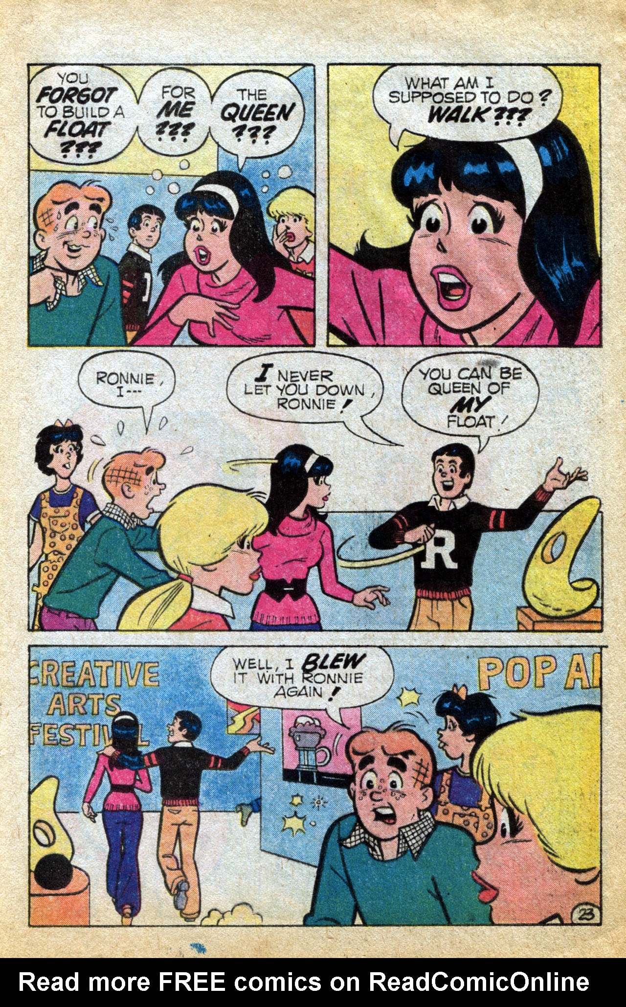 Read online Archie's Festival comic -  Issue # Full - 24