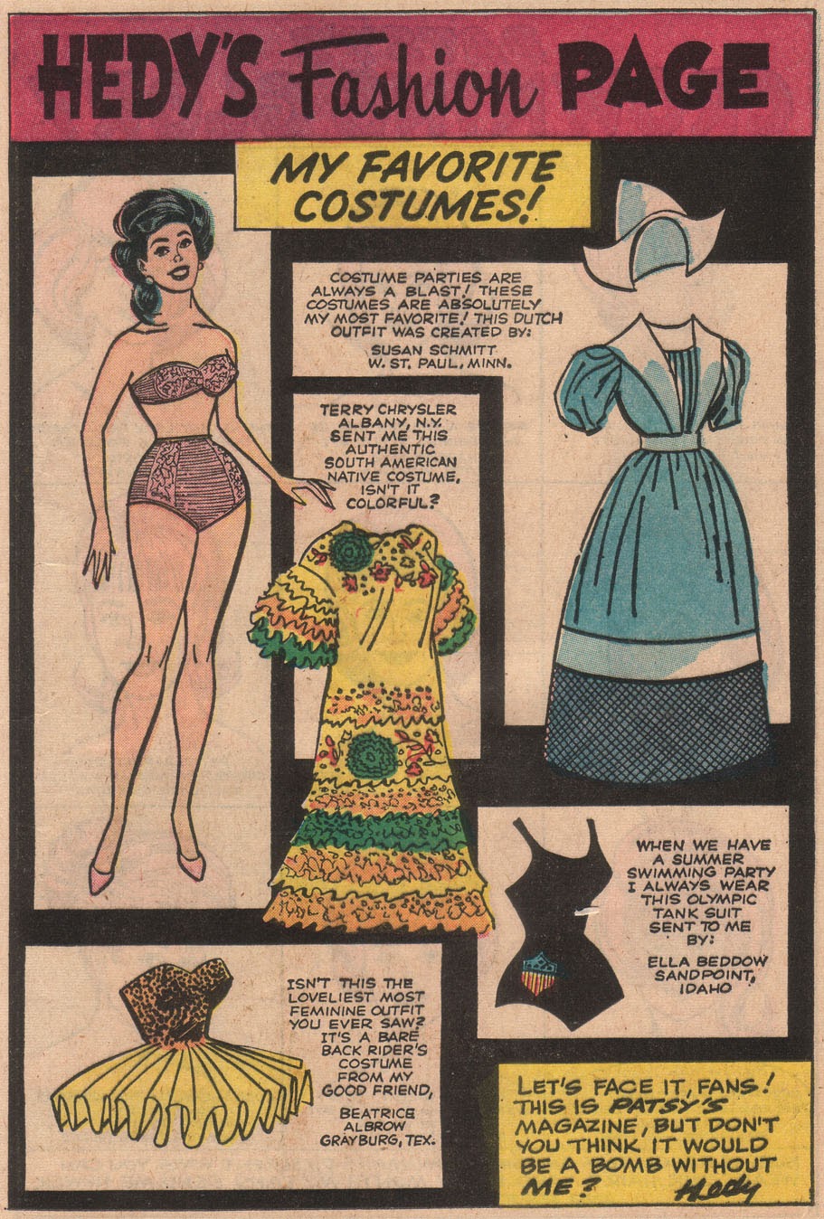Read online Patsy Walker's Fashion Parade comic -  Issue # Full - 45