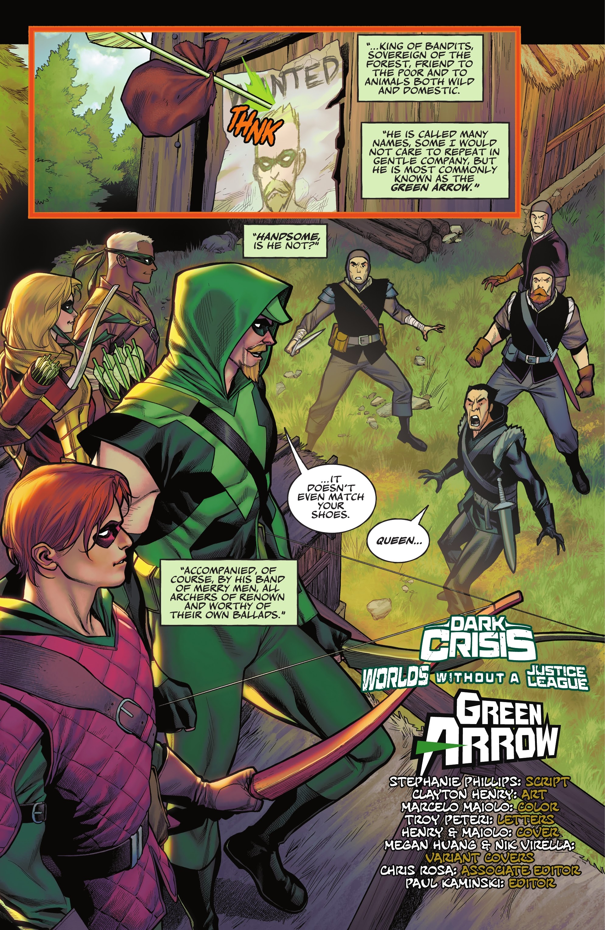 Read online Dark Crisis: Worlds Without A Justice League - Green Arrow comic -  Issue #1 - 5
