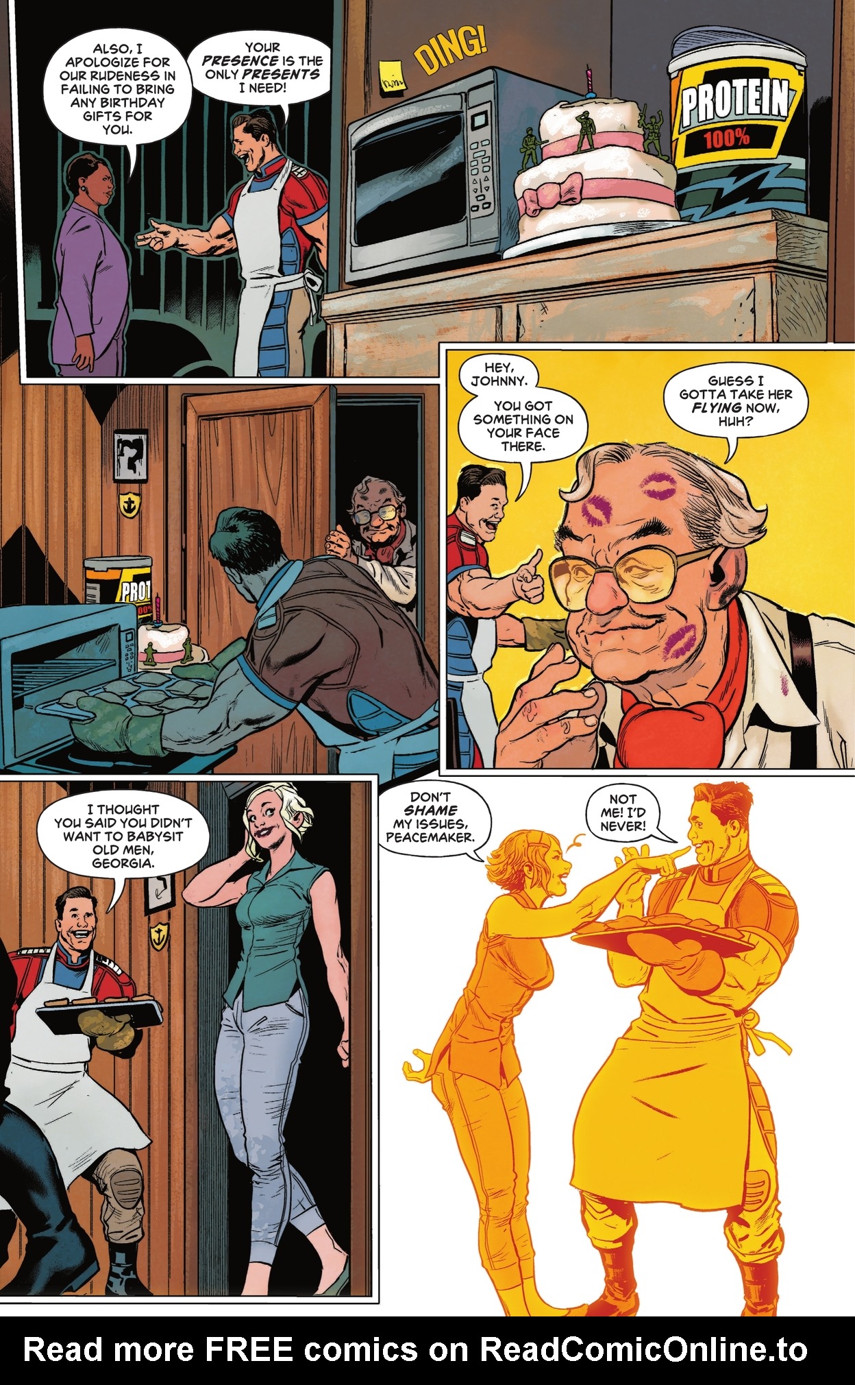 Read online Peacemaker Tries Hard! comic -  Issue #6 - 23