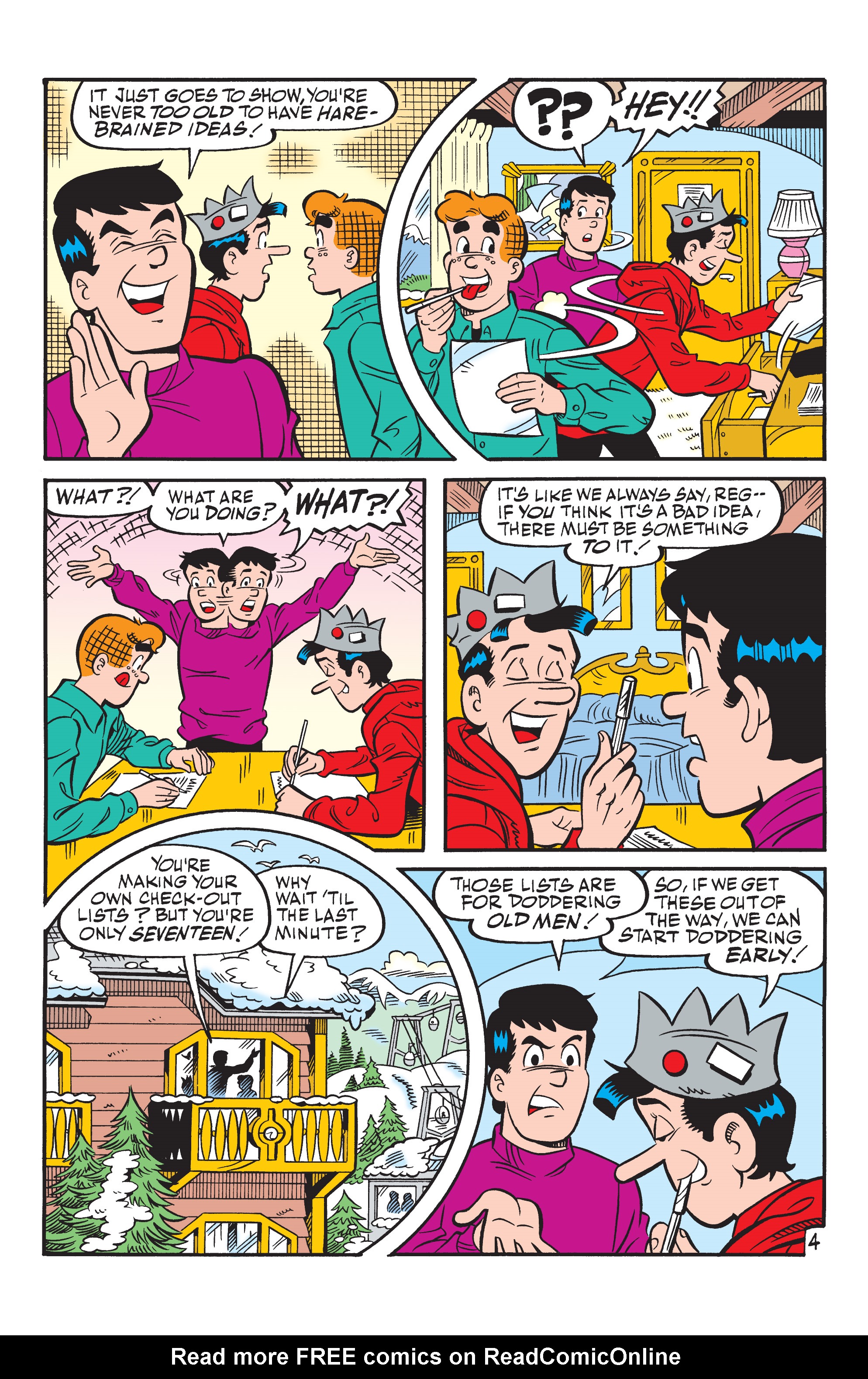Read online Archie's Pal Jughead Comics comic -  Issue #193 - 5