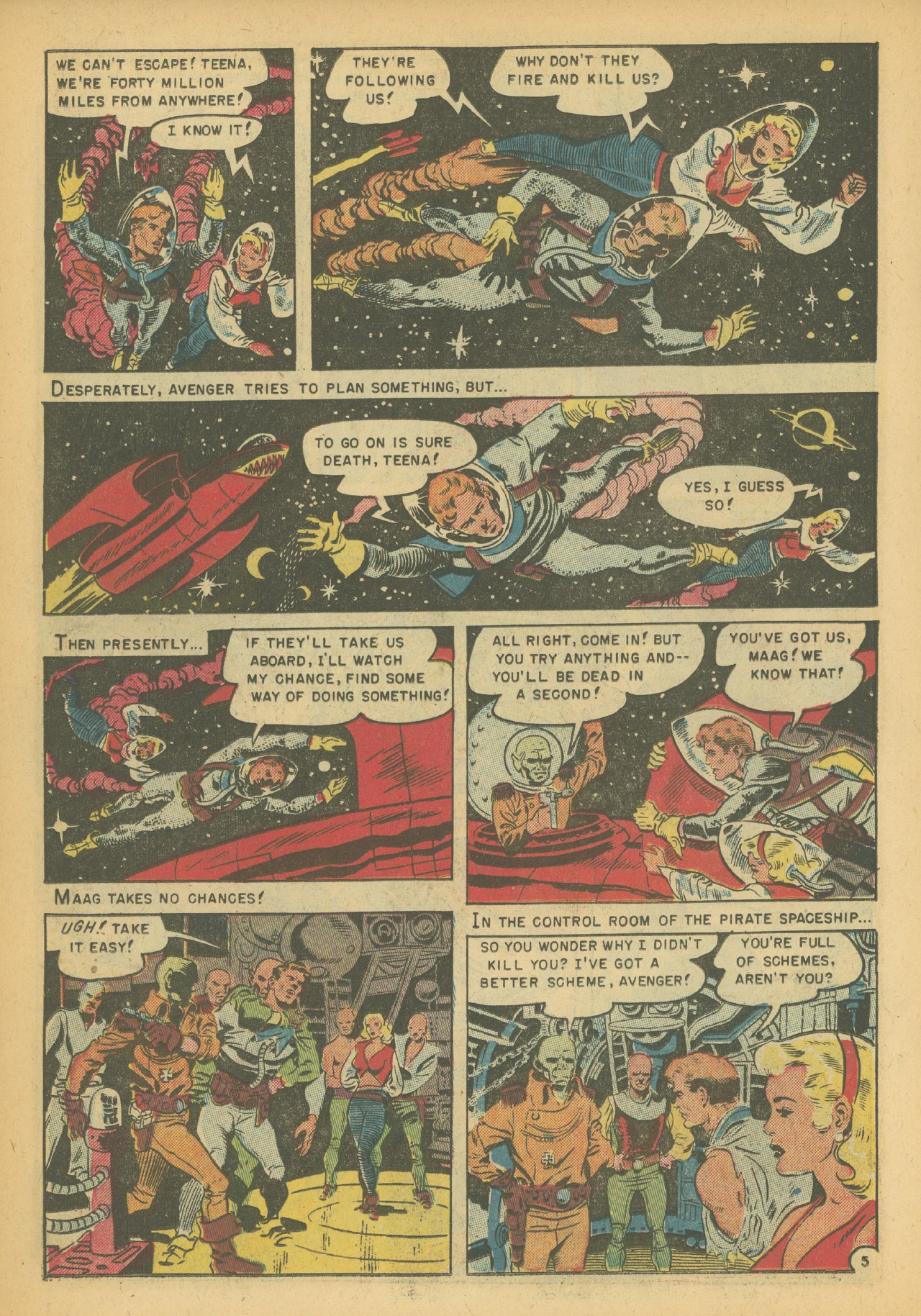 Read online Space Detective comic -  Issue #1 - 22