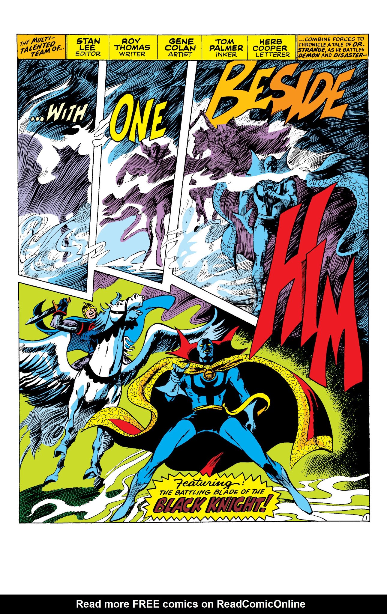 Read online Marvel Masterworks: Doctor Strange comic -  Issue # TPB 3 (Part 2) - 97