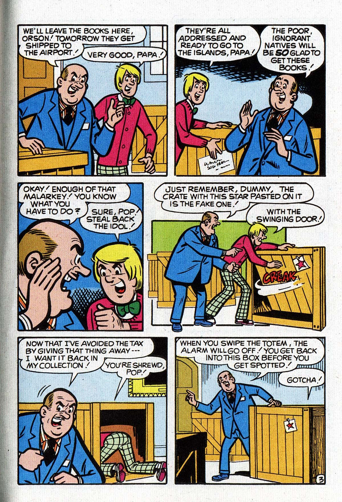 Read online Archie's Double Digest Magazine comic -  Issue #141 - 134