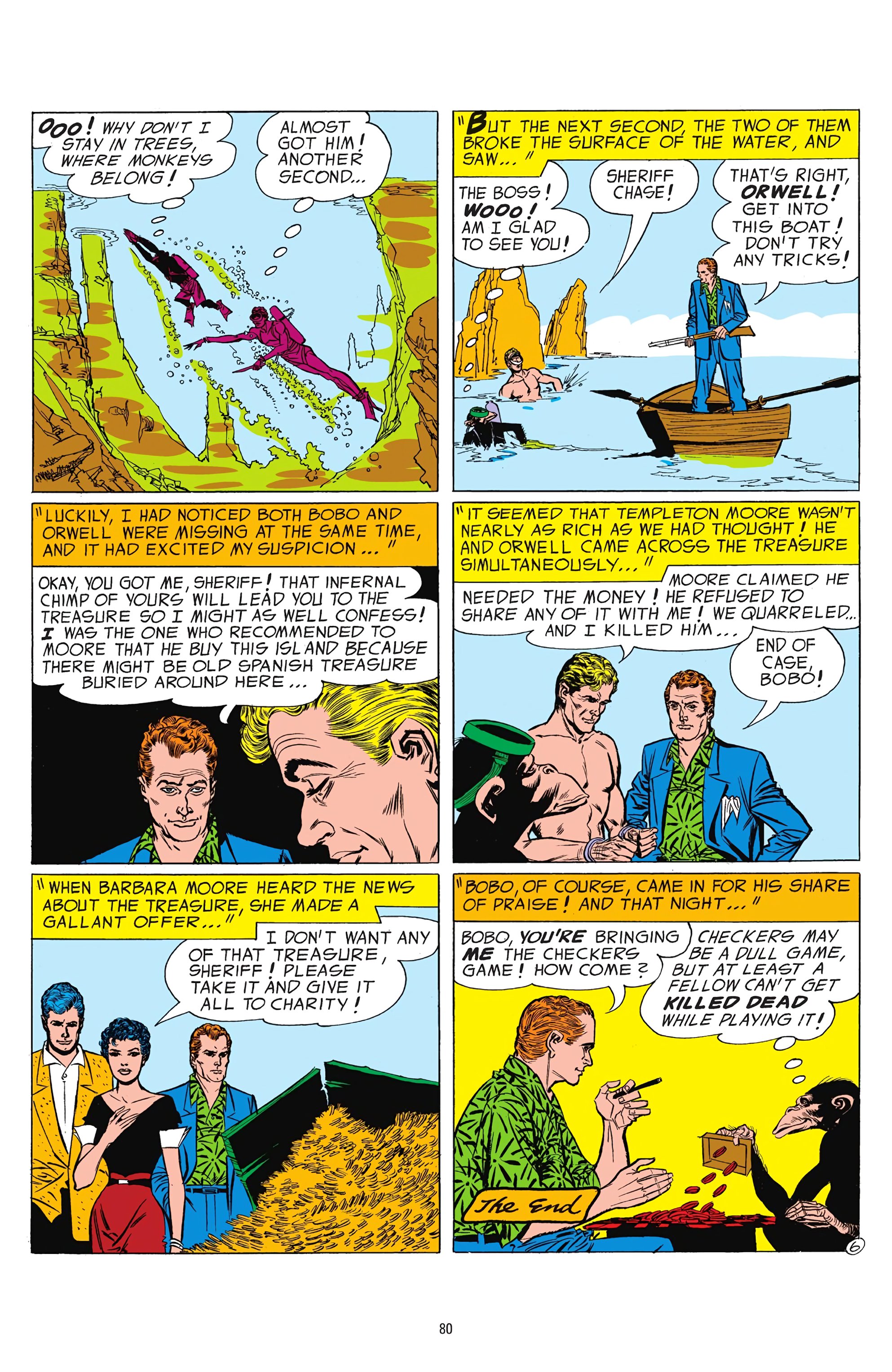 Read online The Detective Chimp Casebook comic -  Issue # TPB (Part 1) - 80