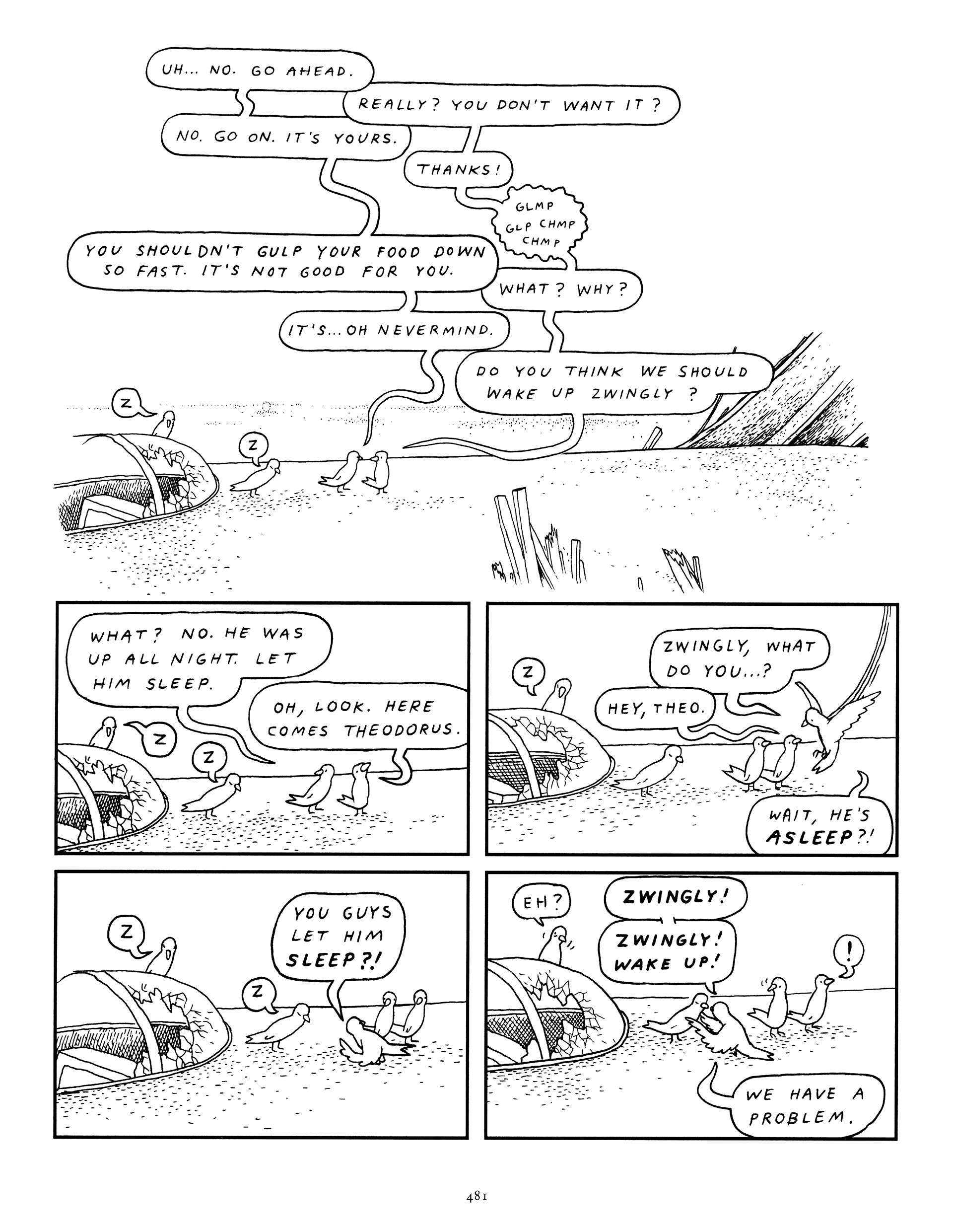 Read online Big Questions comic -  Issue # TPB (Part 5) - 93