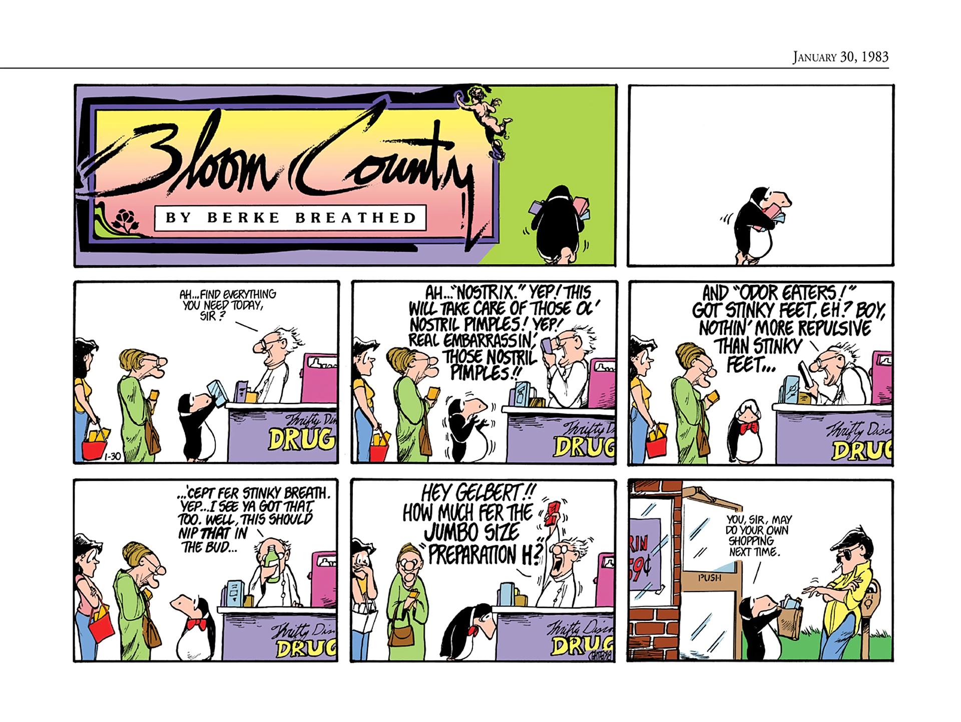 Read online The Bloom County Digital Library comic -  Issue # TPB 3 (Part 1) - 40