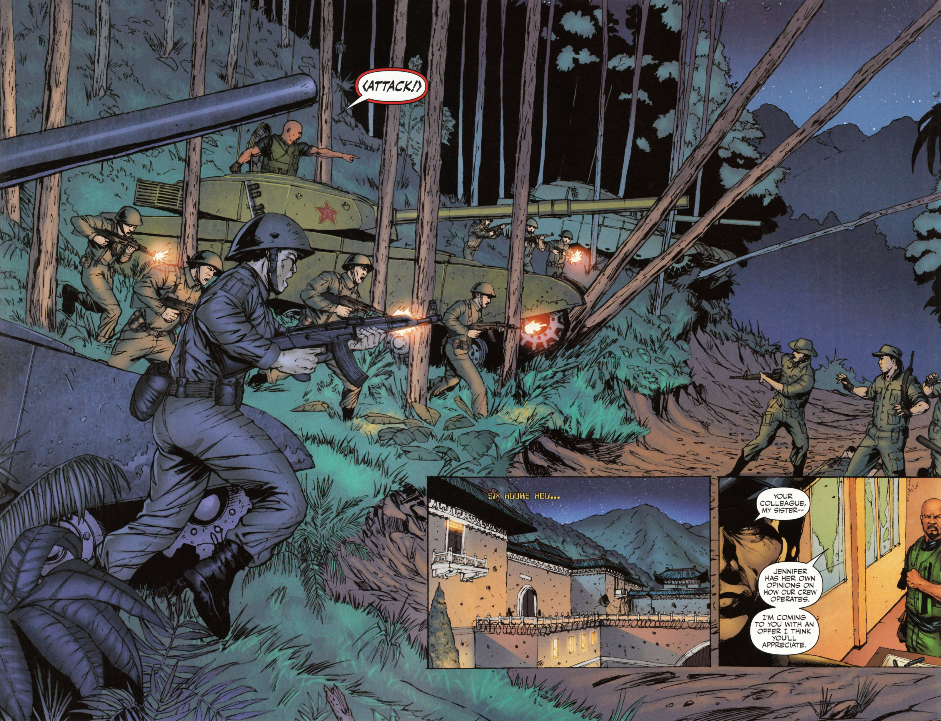 Read online Mercenaries comic -  Issue #2 - 4