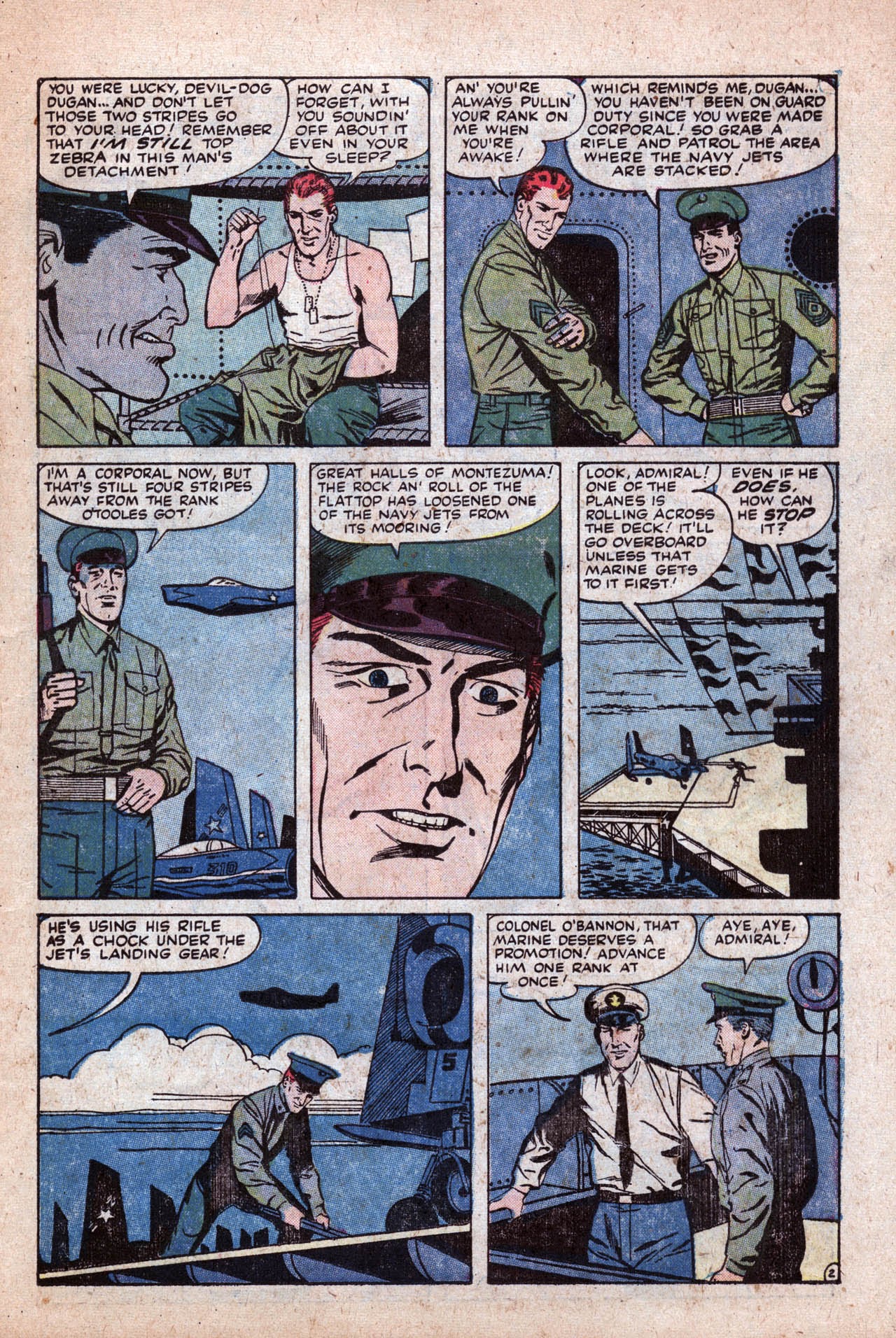 Read online Devil Dog Dugan comic -  Issue #1 - 11