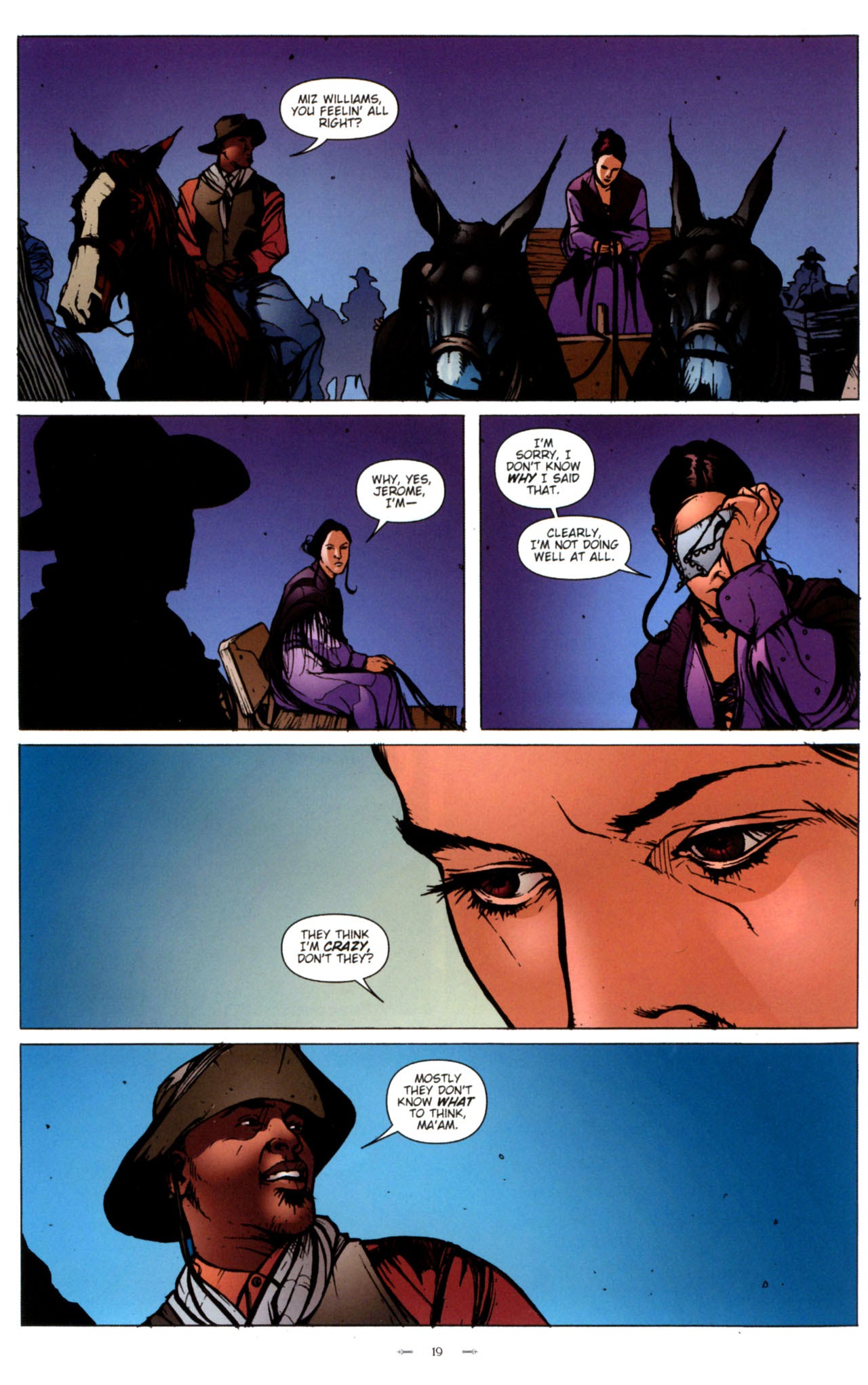 Read online Desperadoes: Banners of Gold comic -  Issue #3 - 21