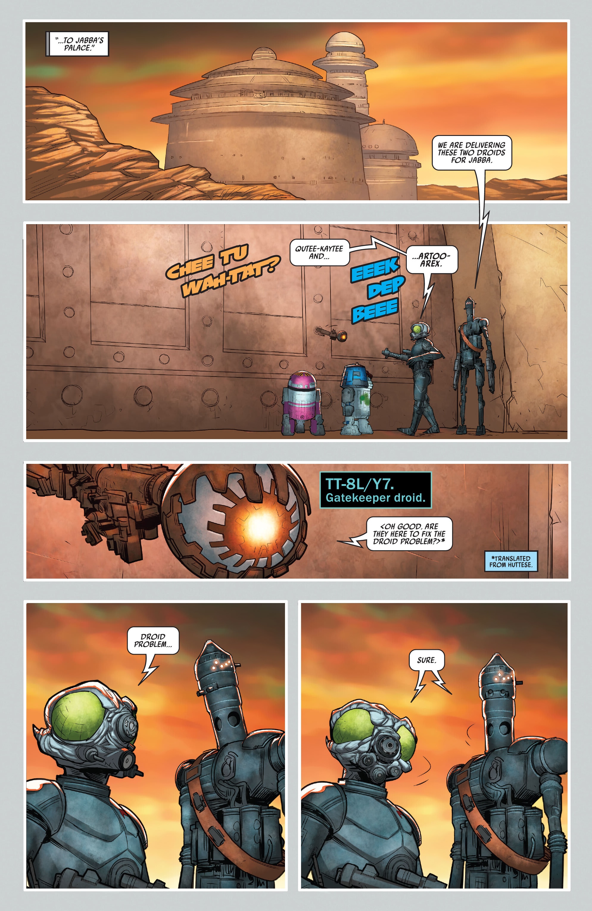 Read online Star Wars: Dark Droids - D-Squad comic -  Issue #4 - 10