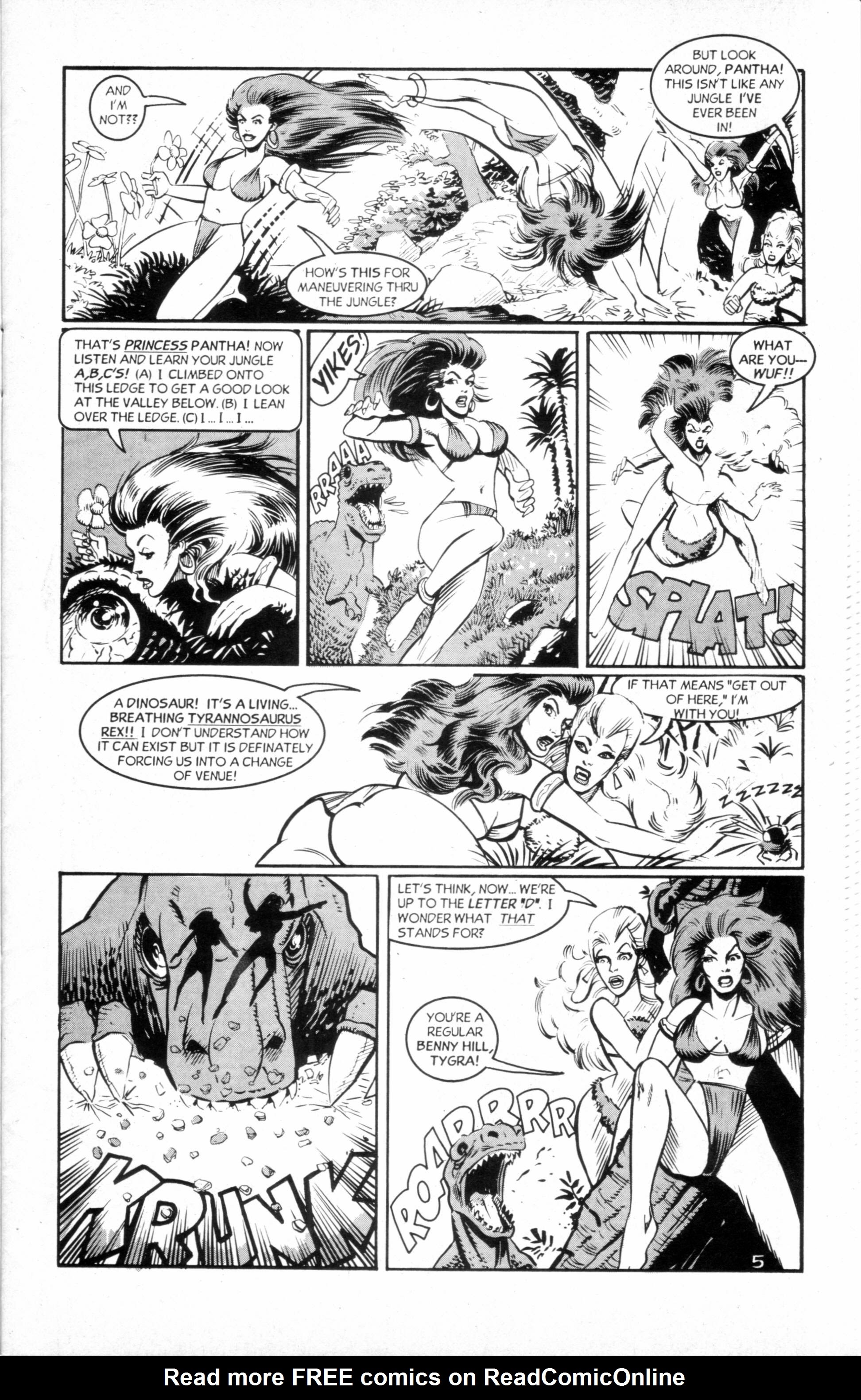 Read online Jungle Girls (1988) comic -  Issue #14 - 7