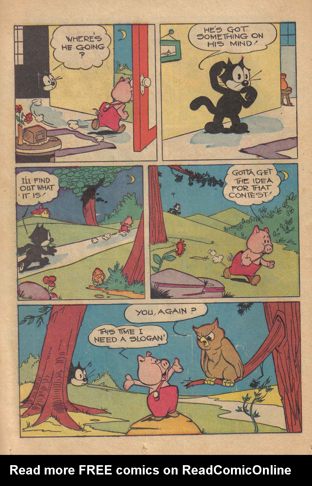 Read online Felix the Cat (1948) comic -  Issue #5 - 38